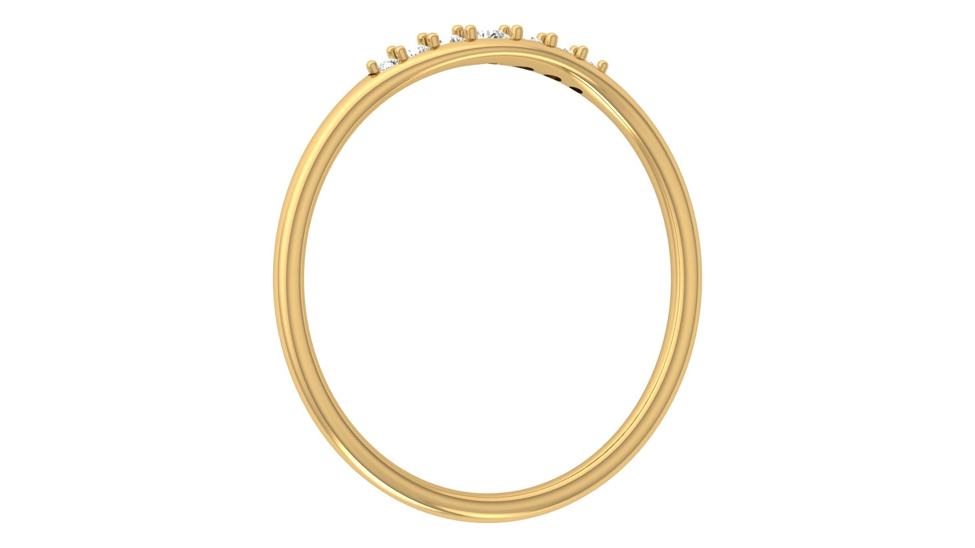 0.07 Ct Round Diamond Ring