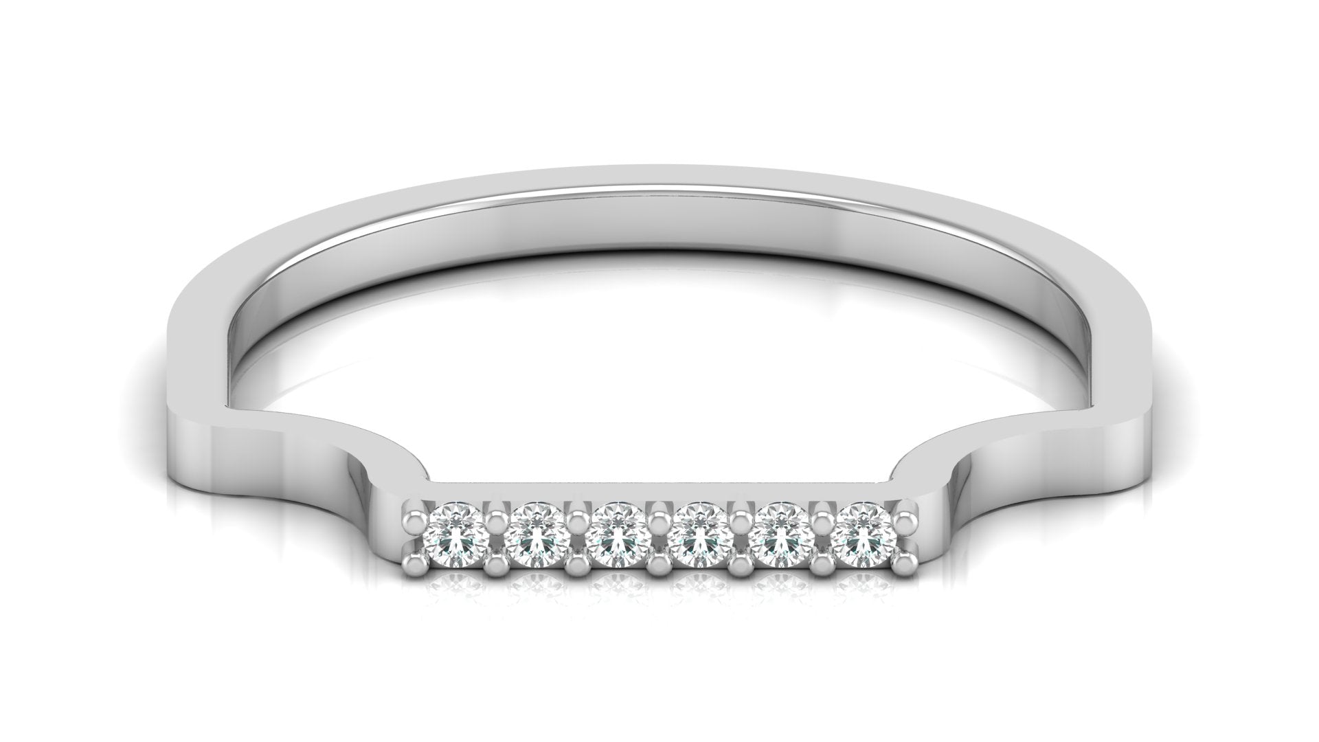 0.06 Ct Round Diamond Ring