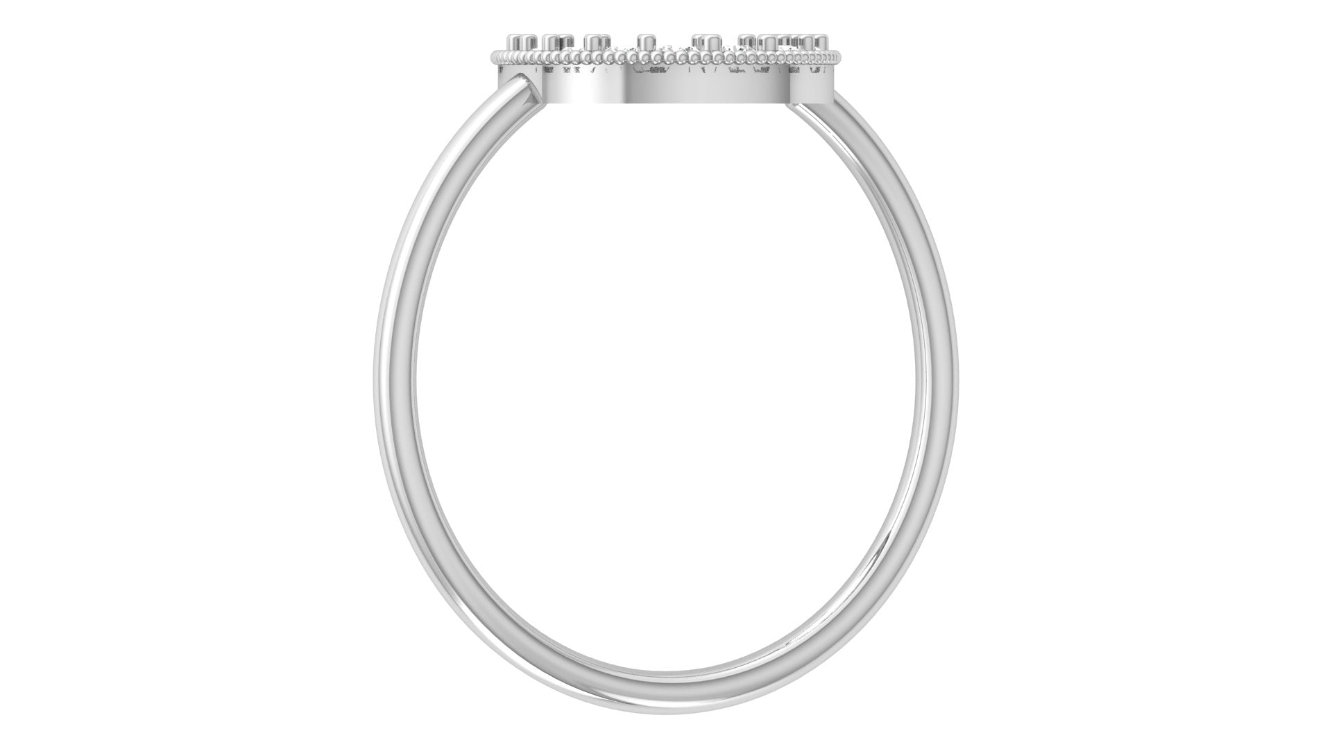 0.07 Ct Round Diamond Ring