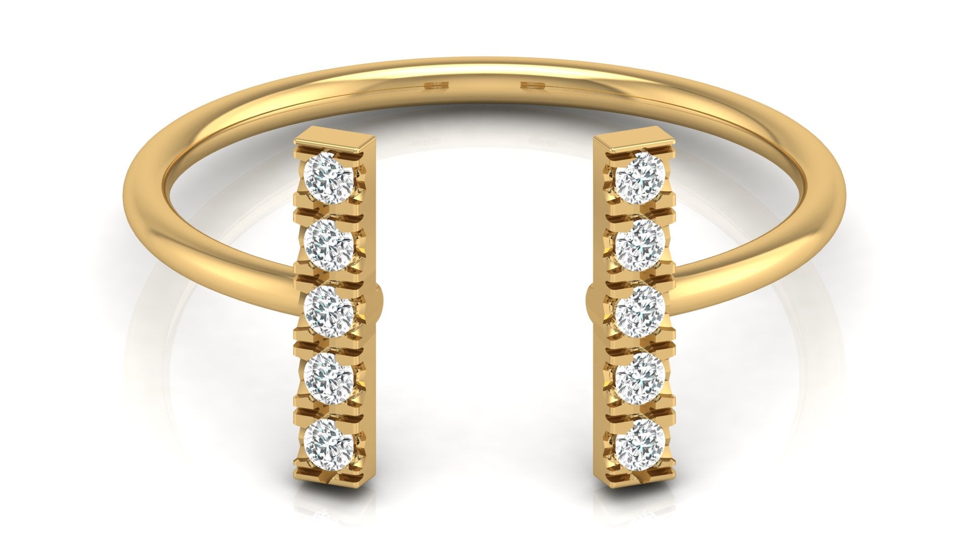 0.13 Ct Round Diamond Ring
