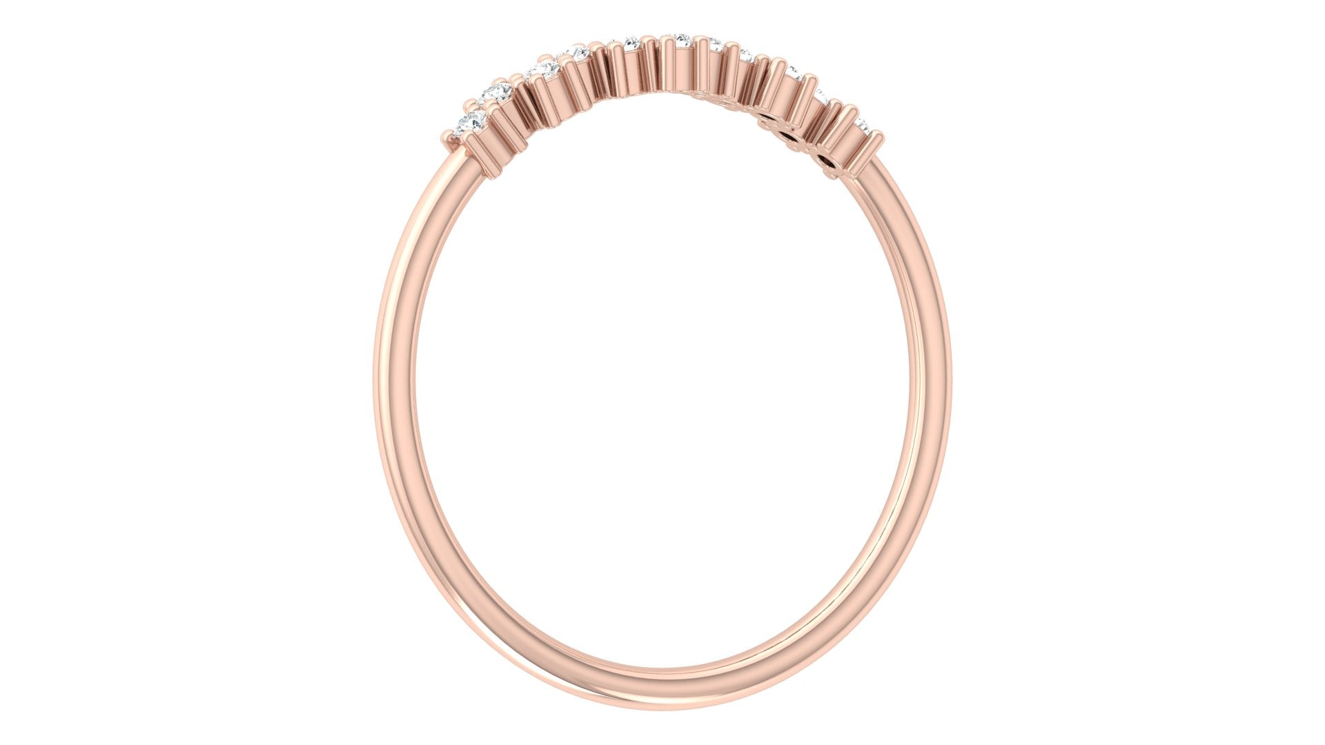 0.07 Ct Round Diamond Ring