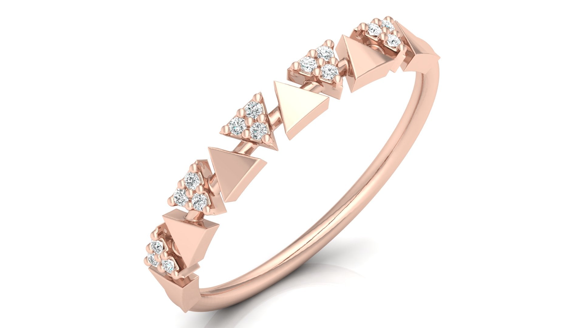 0.06 Ct Round Diamond Ring