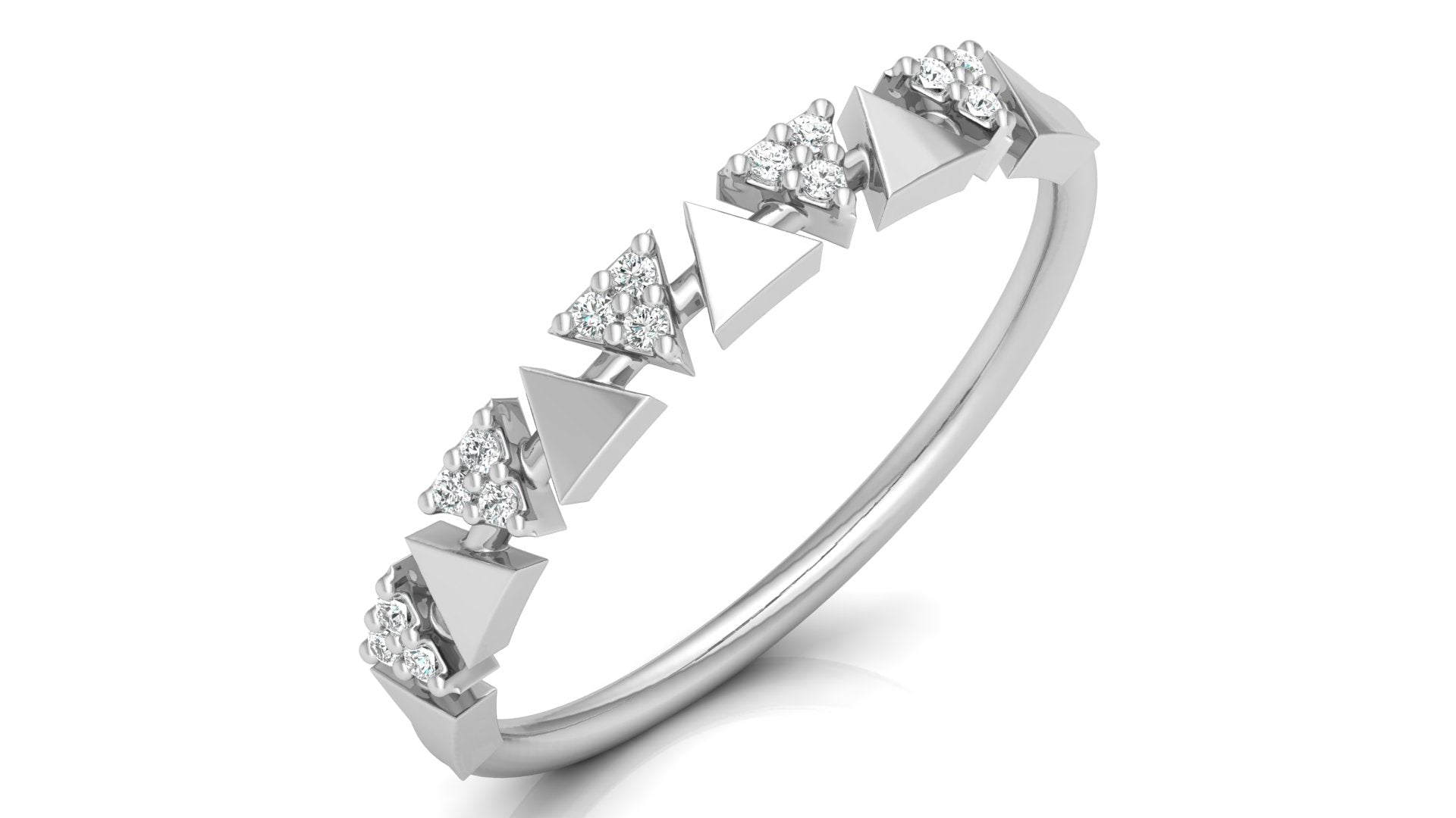 0.06 Ct Round Diamond Ring