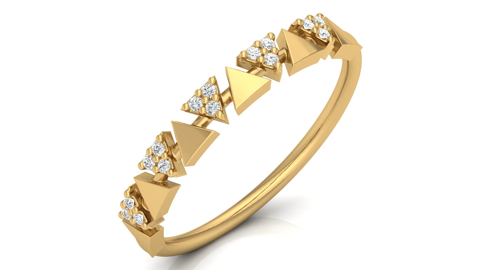 0.06 Ct Round Diamond Ring