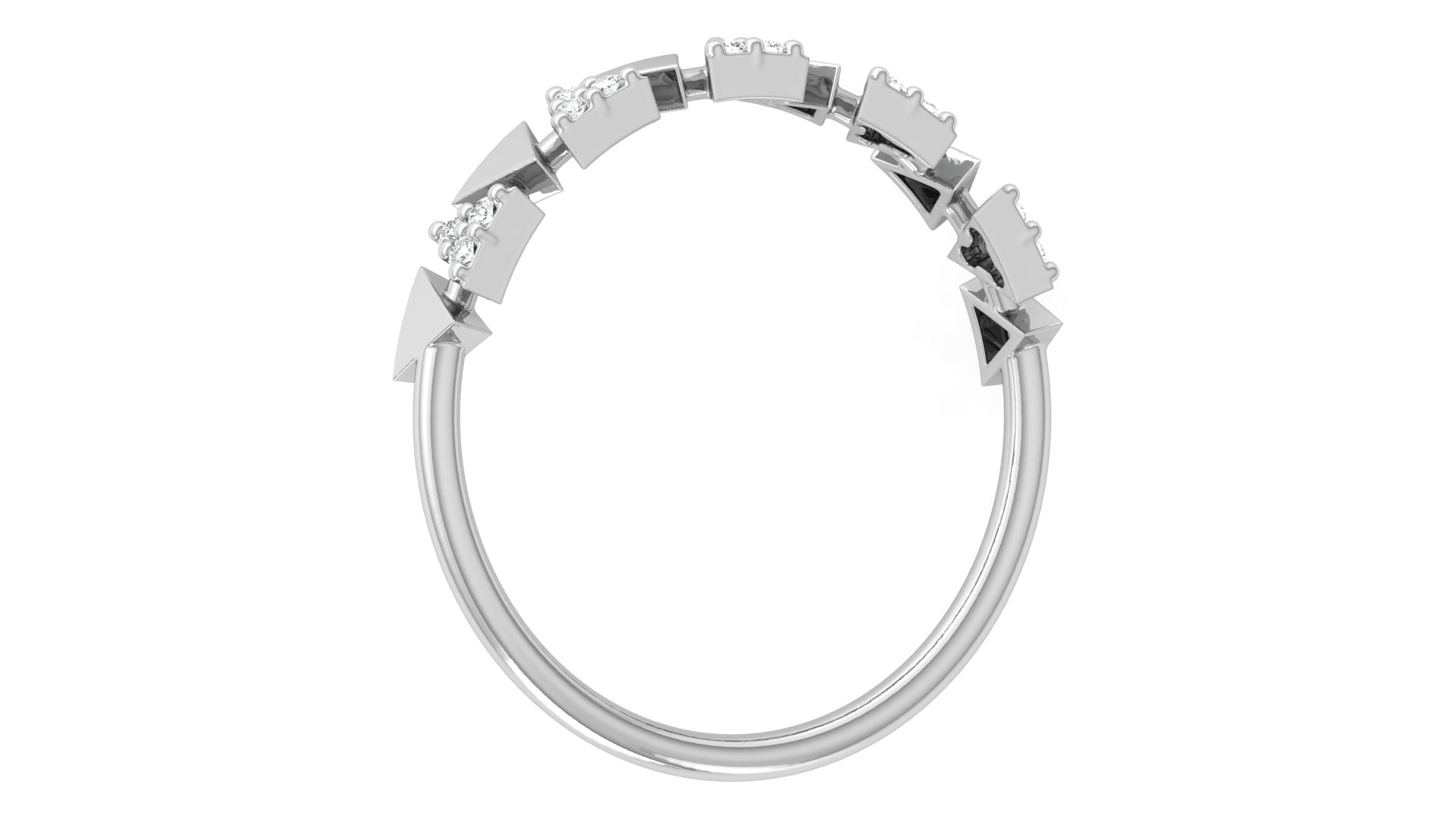 0.06 Ct Round Diamond Ring