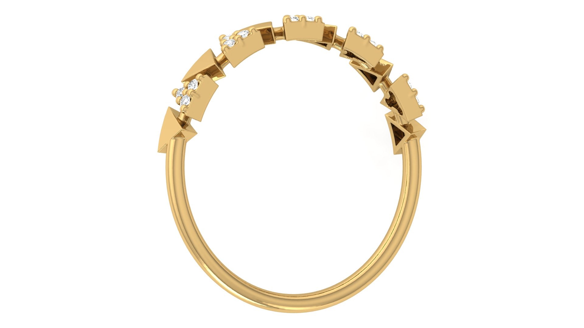 0.06 Ct Round Diamond Ring