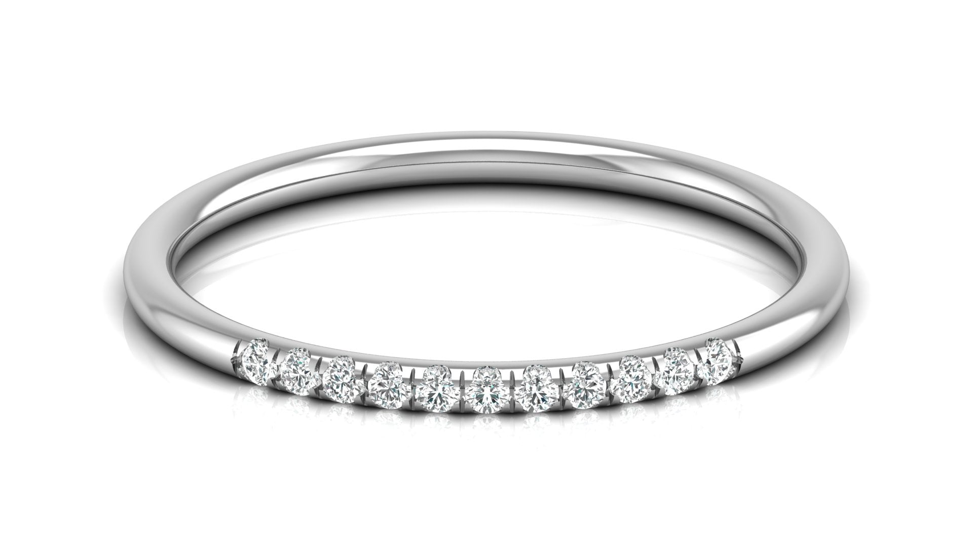 0.07 Ct Round Diamond Ring