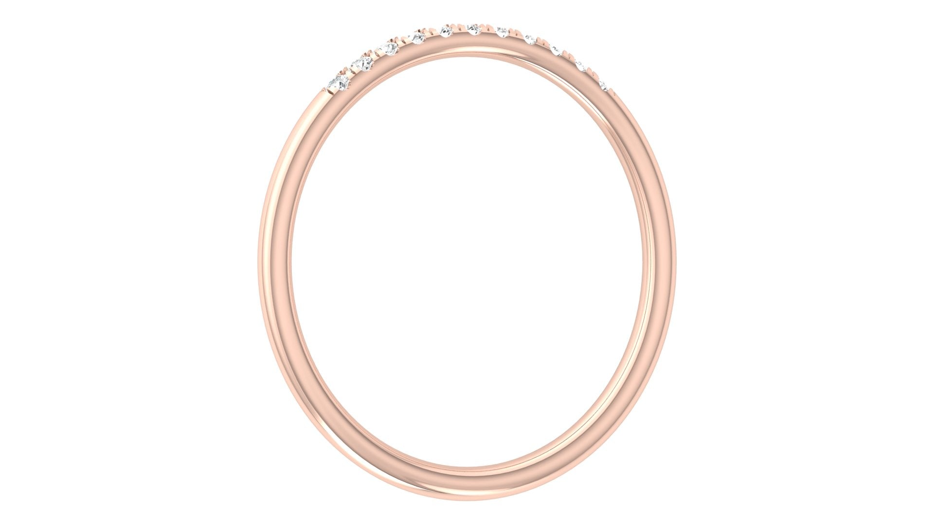 0.07 Ct Round Diamond Ring