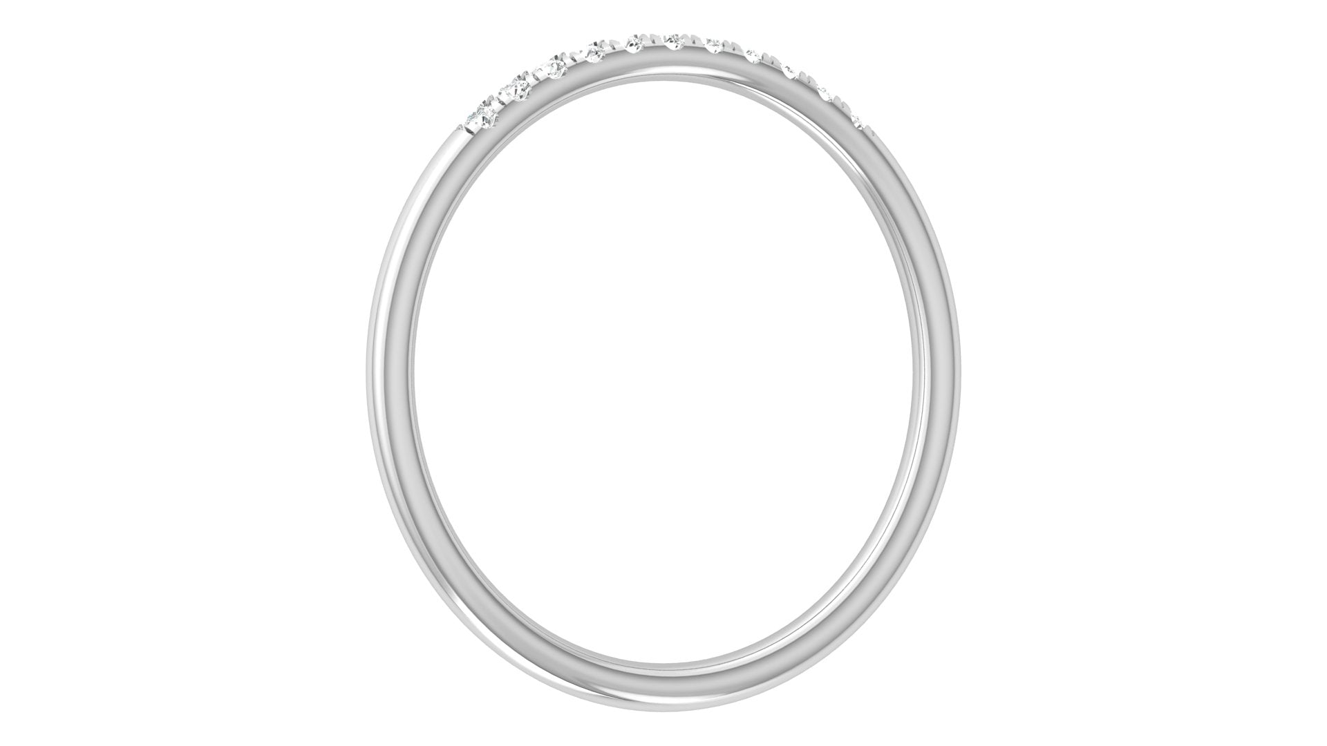 0.07 Ct Round Diamond Ring