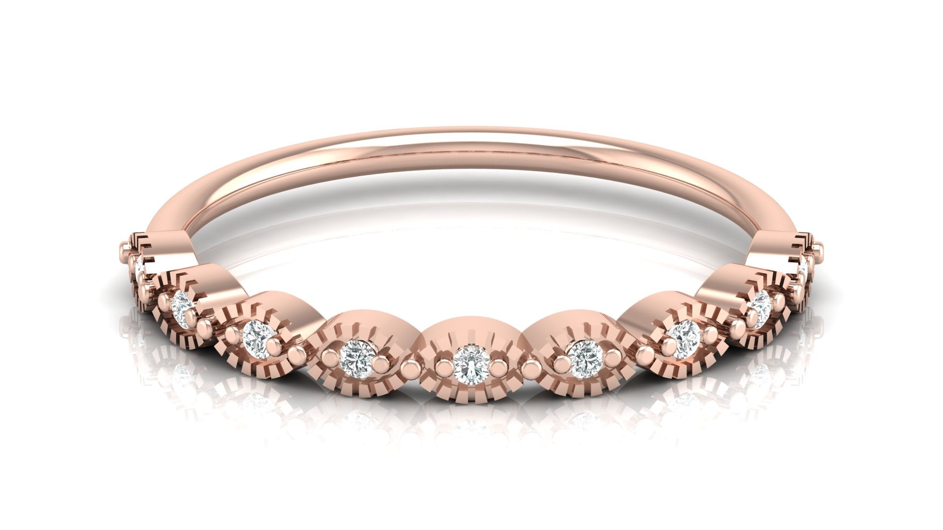 0.06 Ct Round  diamond Ring