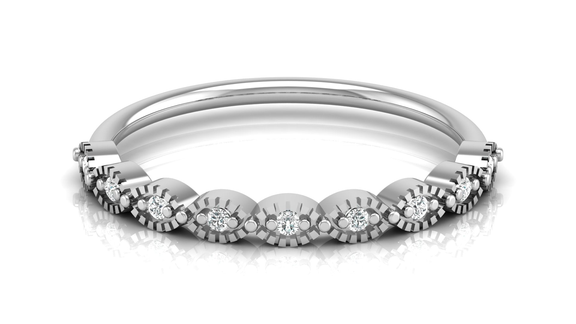 0.06 Ct Round  diamond Ring