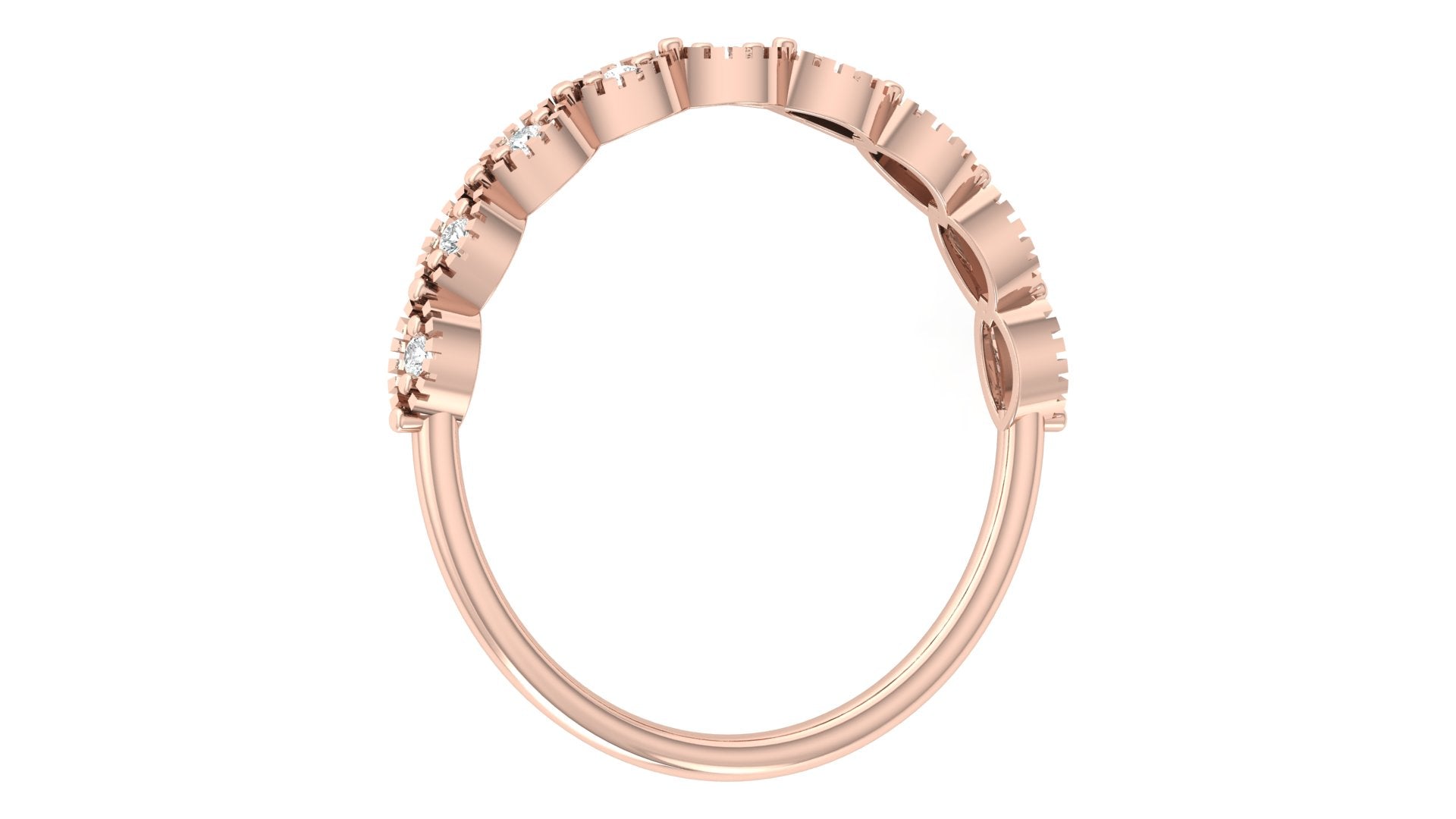 0.06 Ct Round  diamond Ring