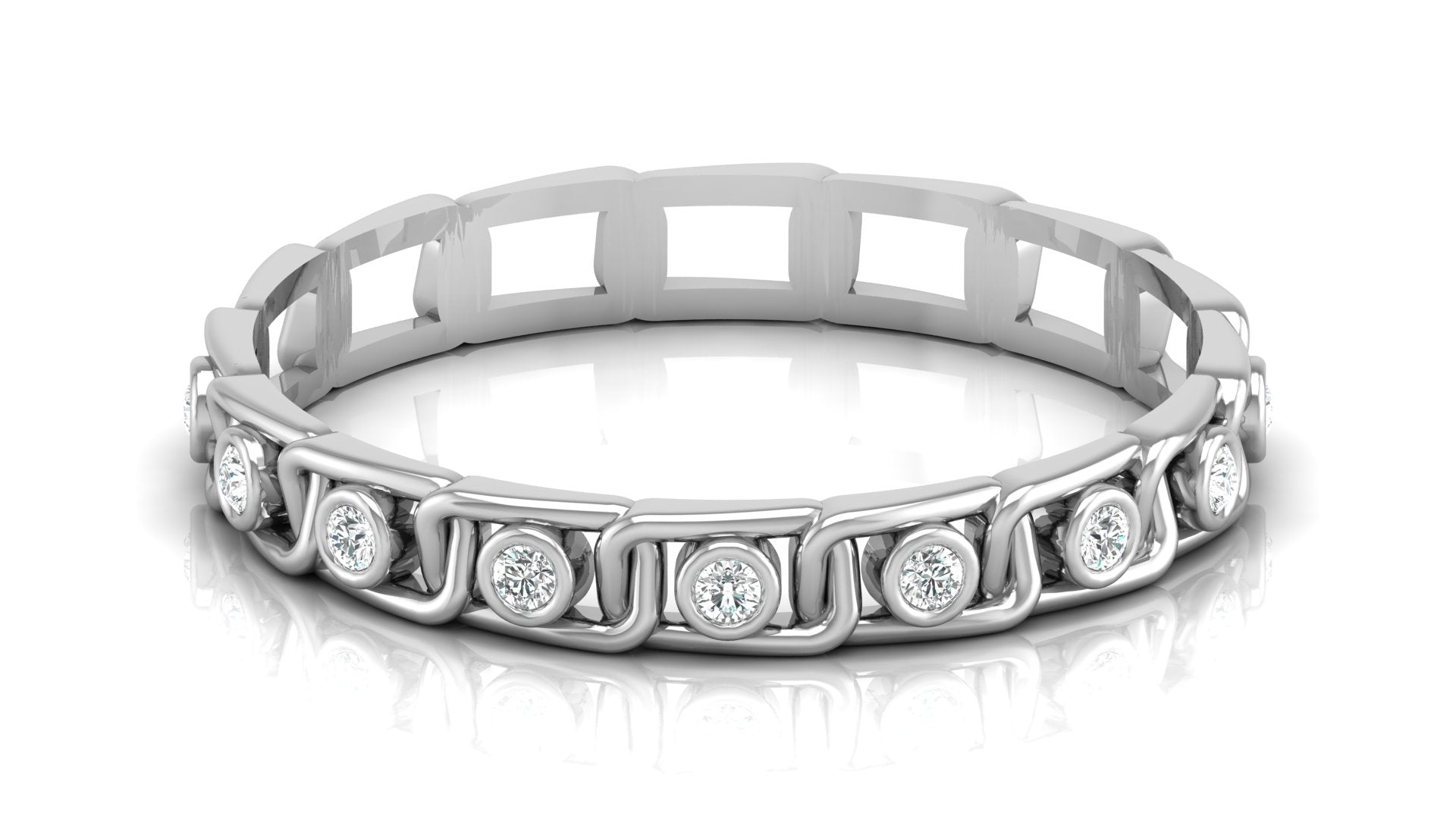 0.06 Ct Round  Diamond Ring
