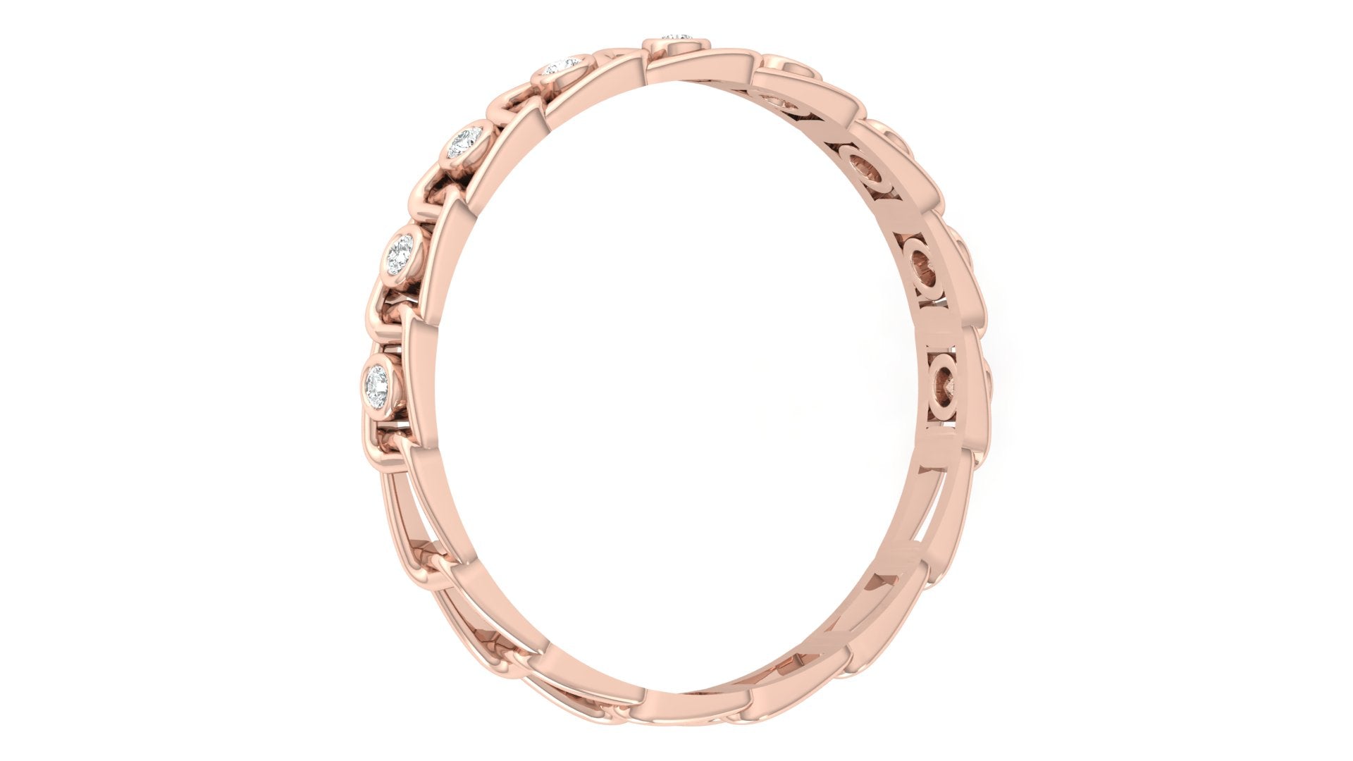 0.06 Ct Round  Diamond Ring