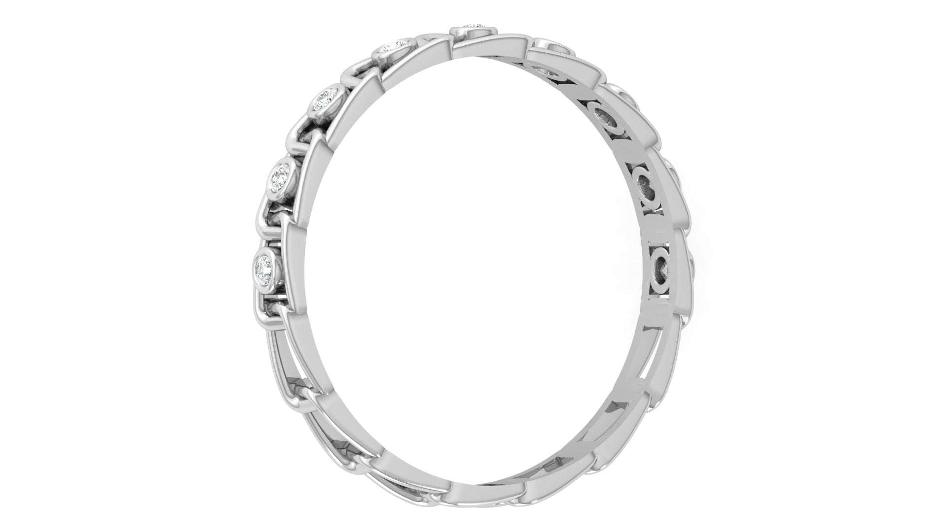 0.06 Ct Round  Diamond Ring