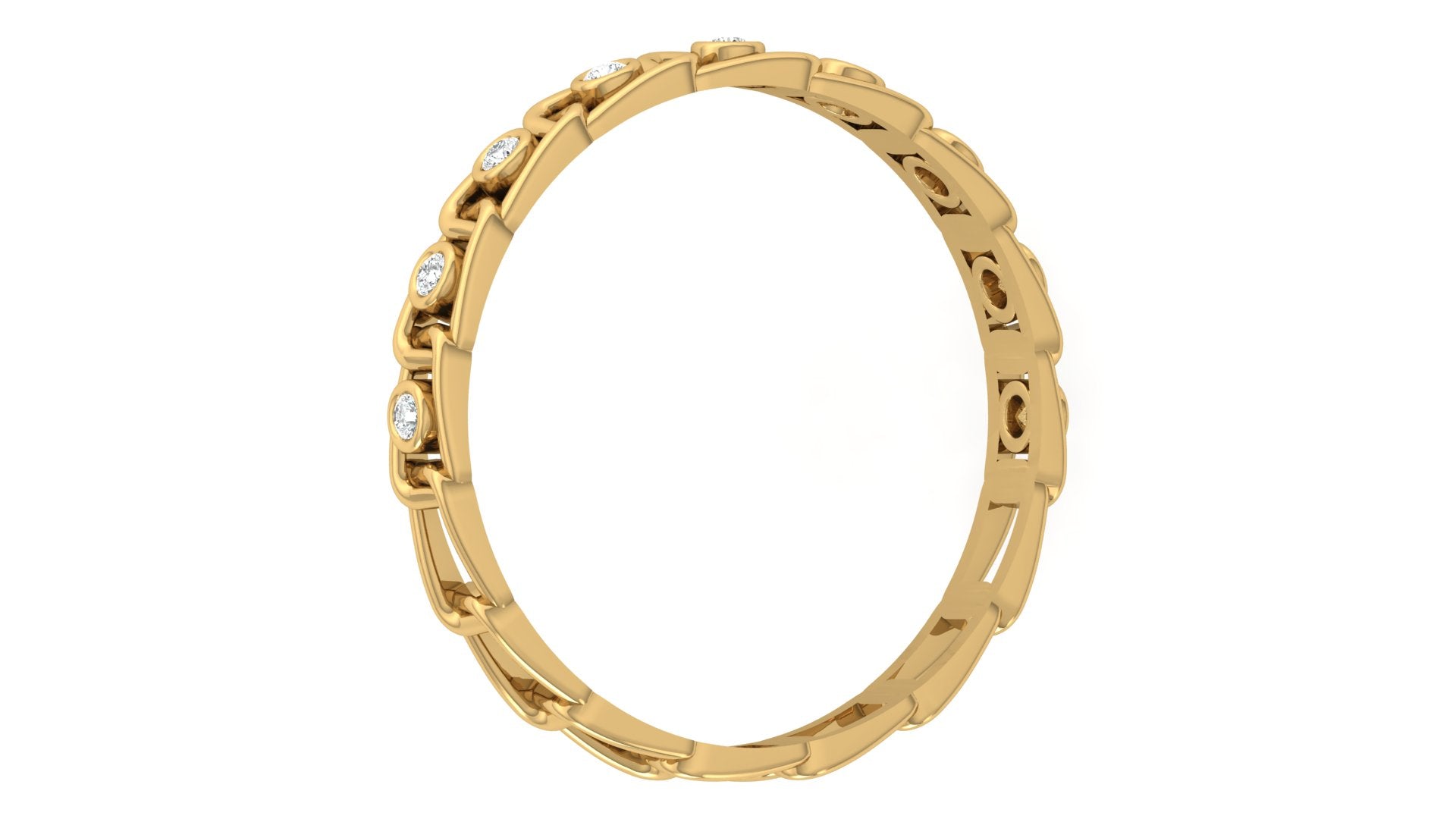 0.06 Ct Round  Diamond Ring