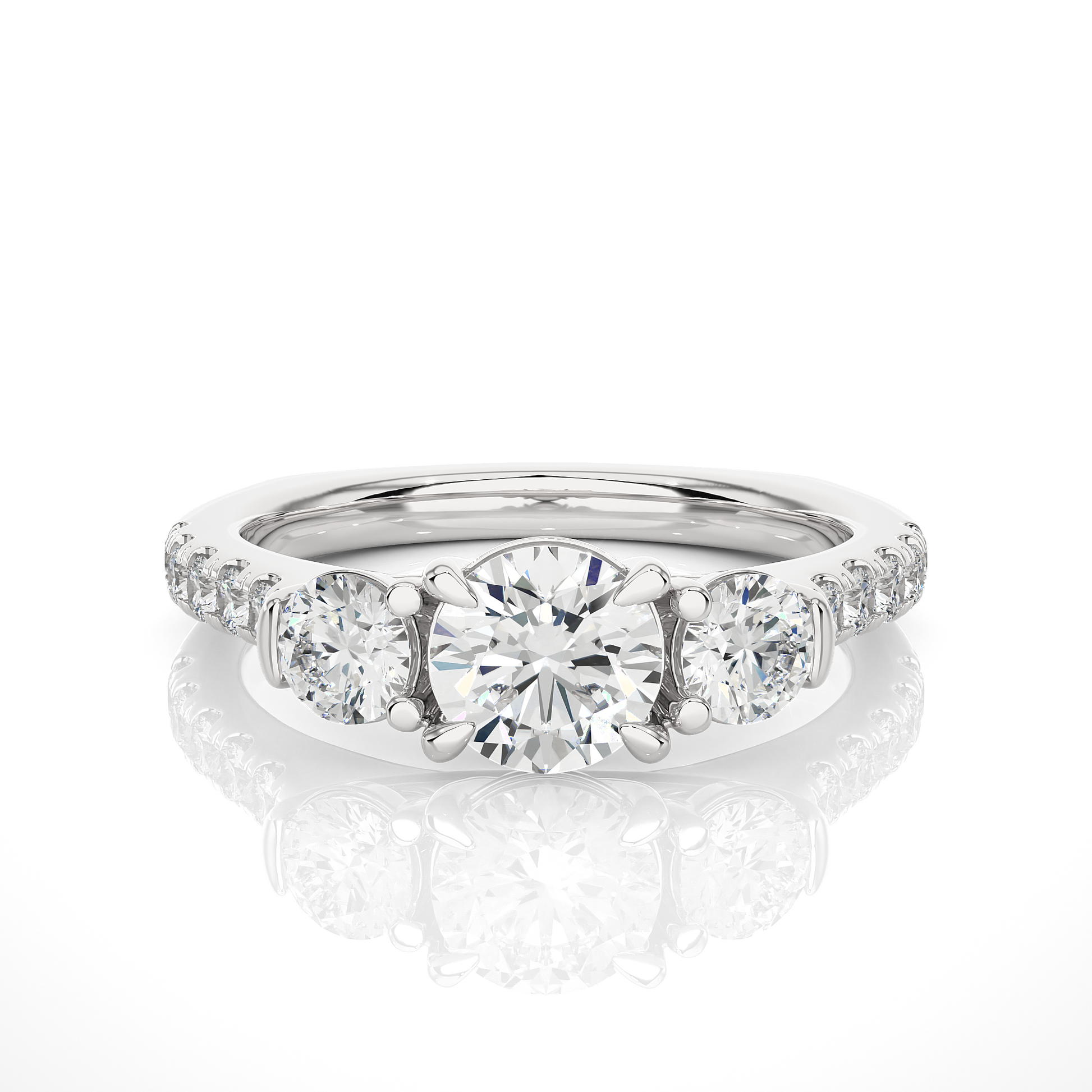 True Companionship Ring - Trilogy Lab Grown Diamond Ring