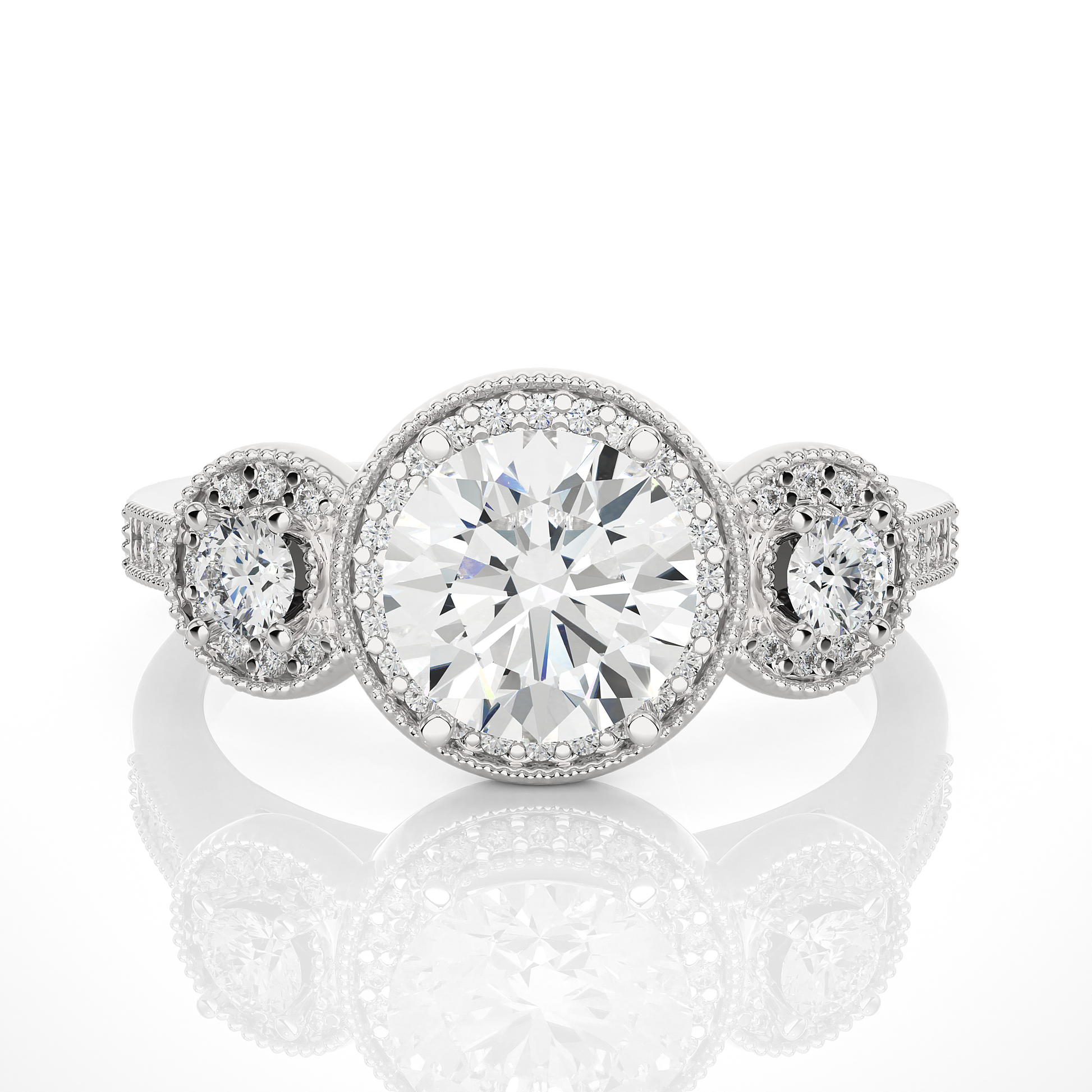 Virtuous Bond Lab Grown Ring with Fine Gold