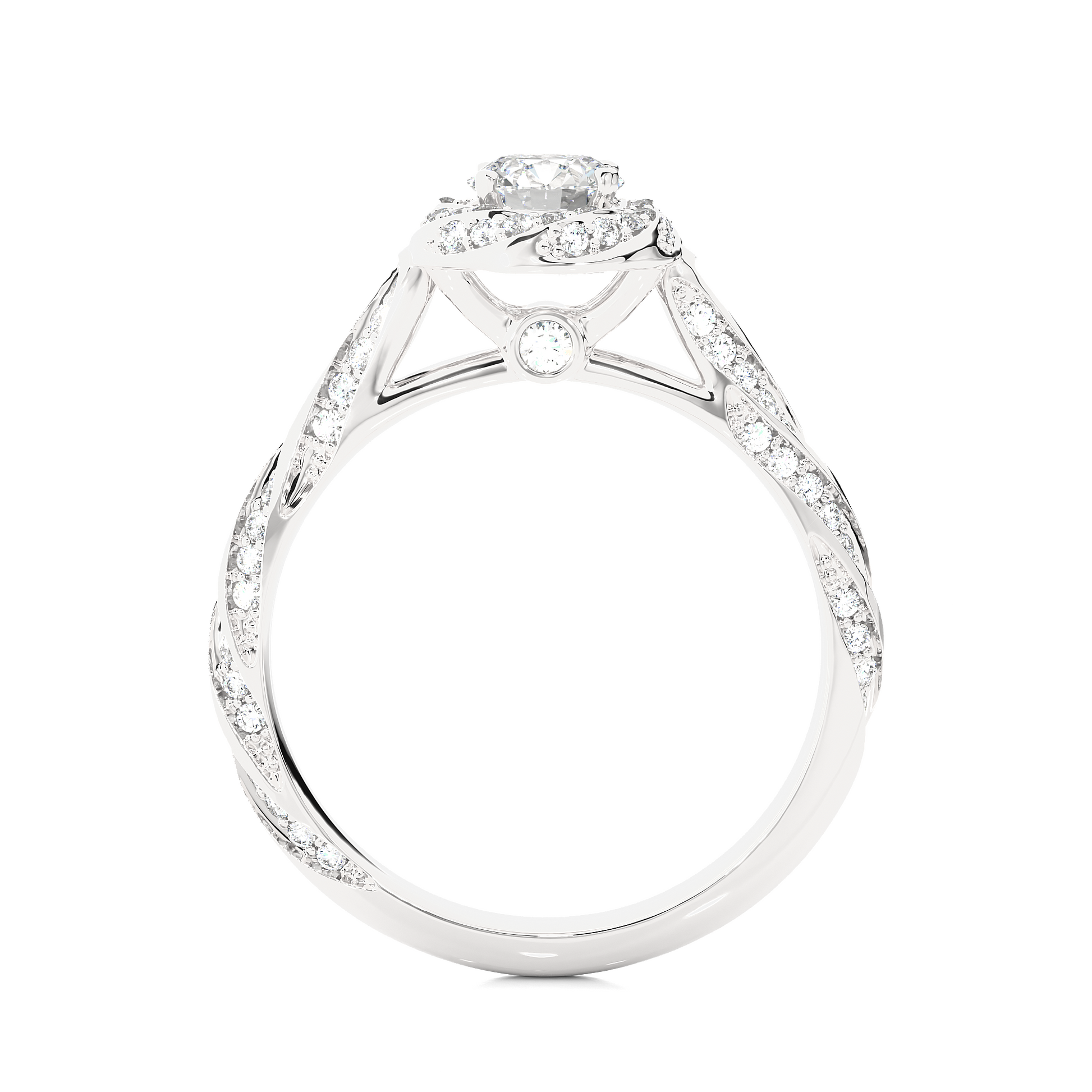 Celestial Bloom Lab Grown Diamond Ring