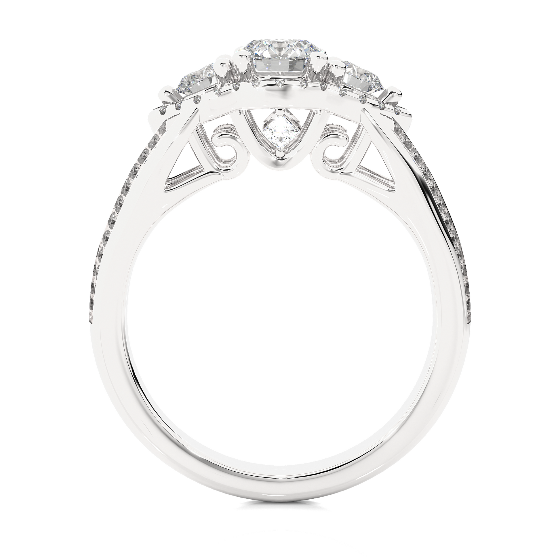 Kinship - Premium Trilogy Lab Grown Diamond Ring for her