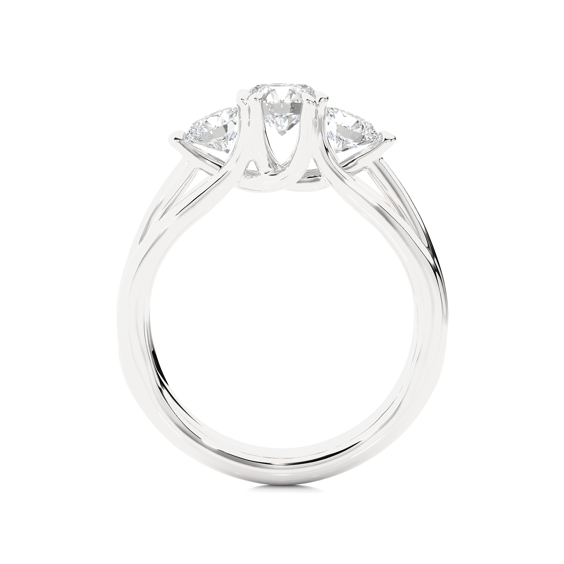 Honorable Vow Ring - Premium Trilogy Lab Grown Diamond Ring