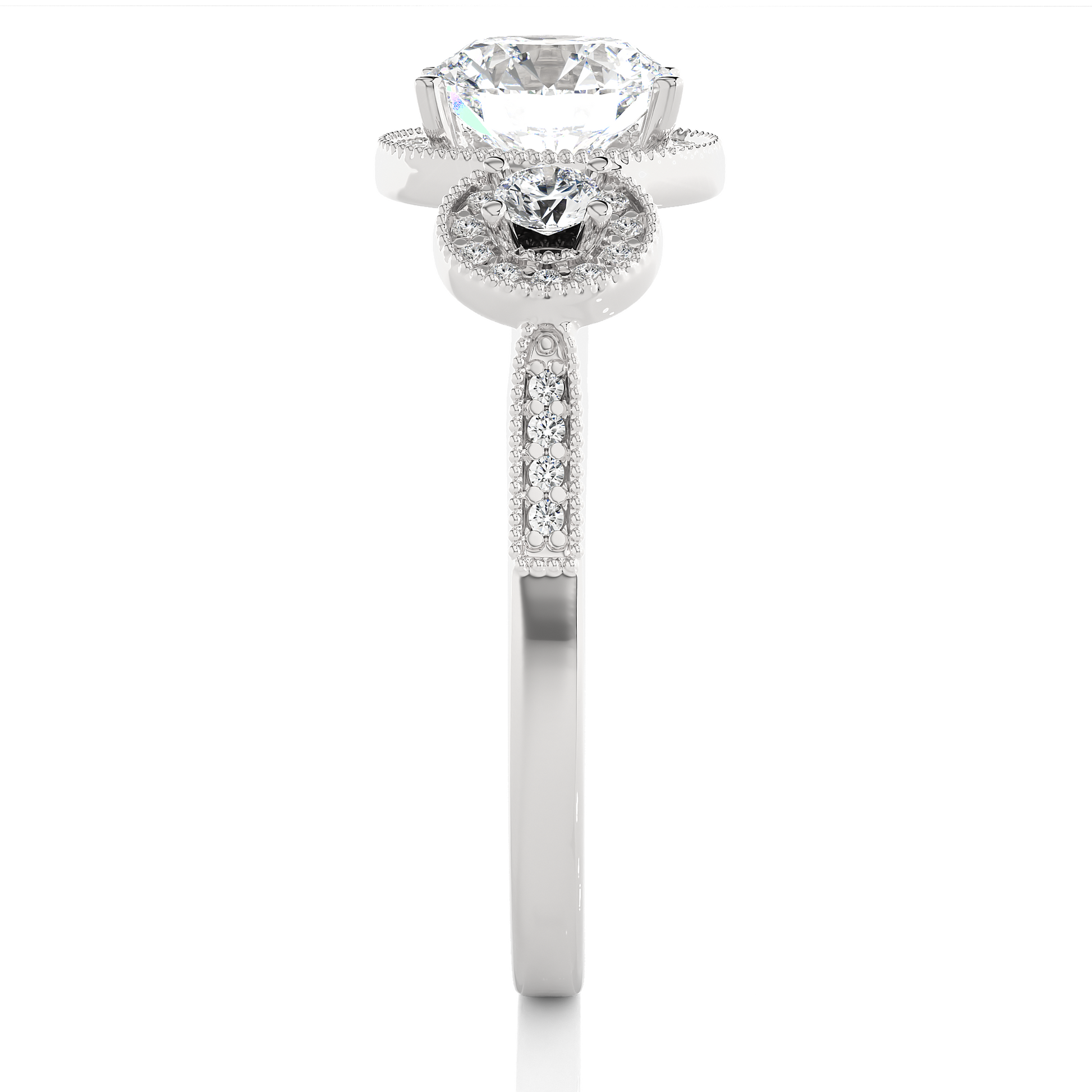 Virtuous Bond Lab Grown Ring with Fine Gold