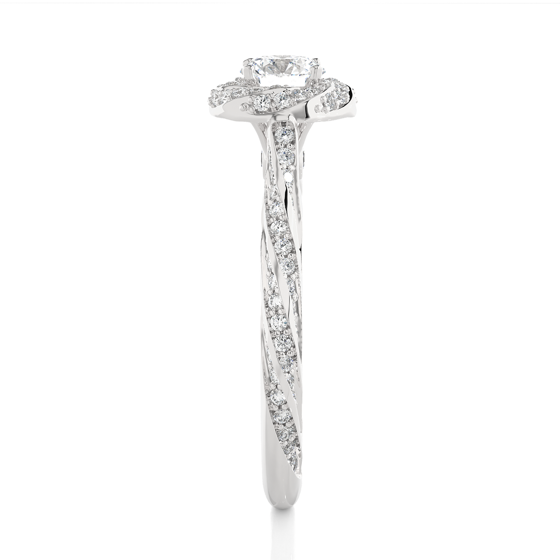 Celestial Bloom Lab Grown Diamond Ring