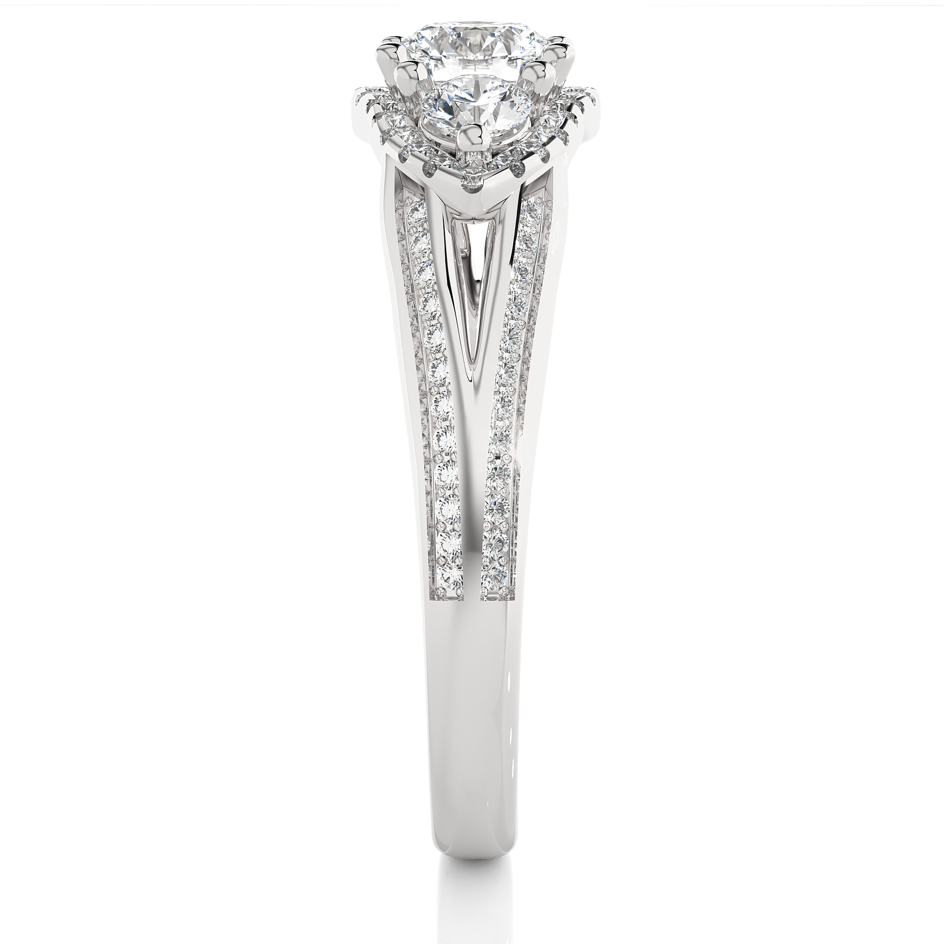 Kinship - Premium Trilogy Lab Grown Diamond Ring for her