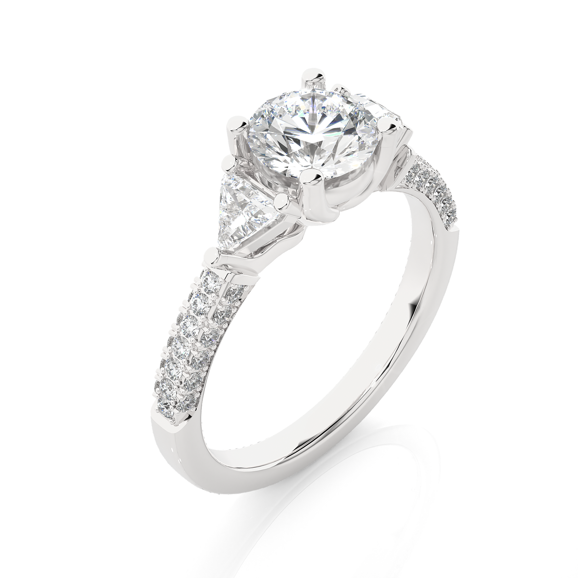 Timeless Affinity Ring - Fine Gold and Lab Grown Diamond