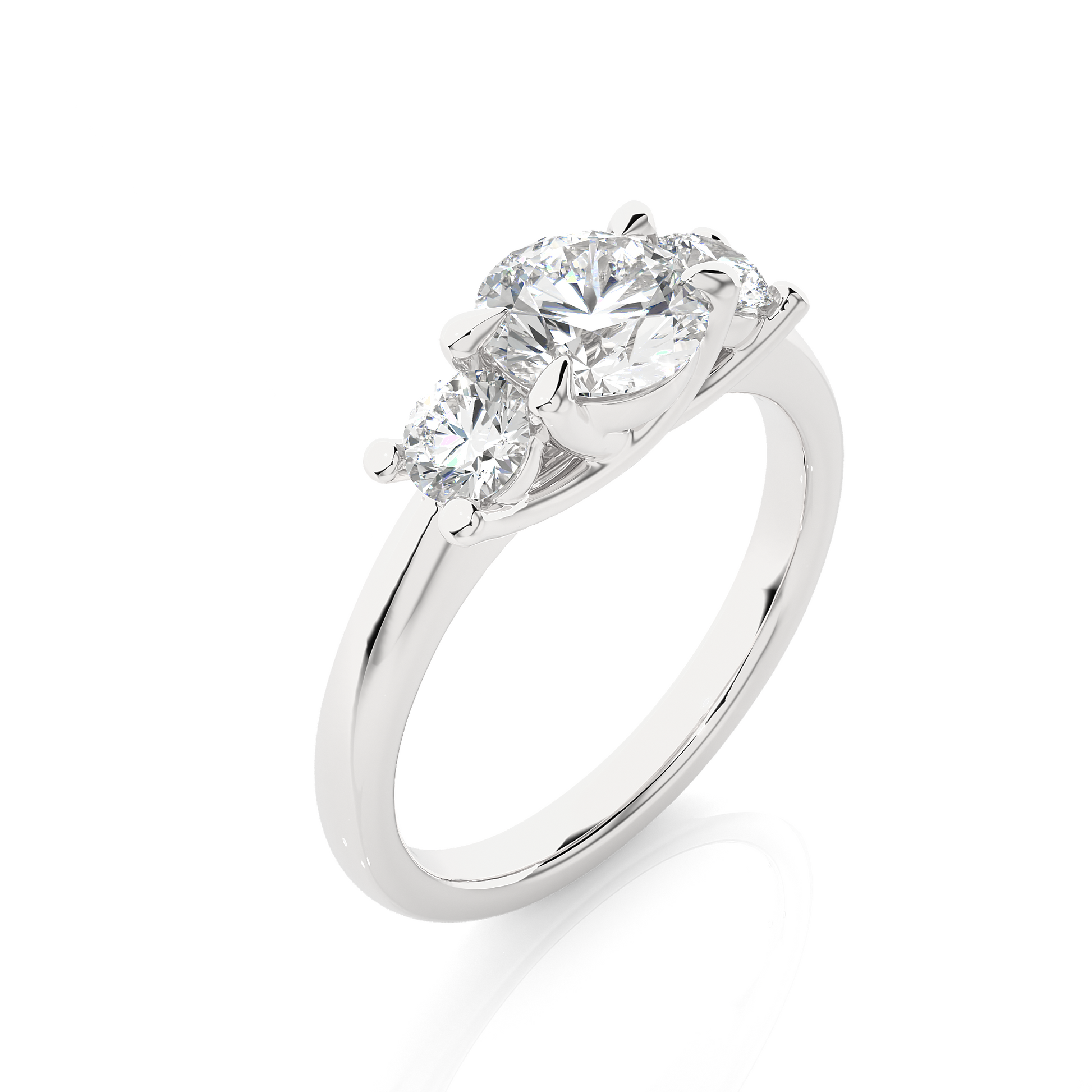 Whispered Vows Lab Grown Diamond Ring - Cherished Love Stories and Anniversaries
