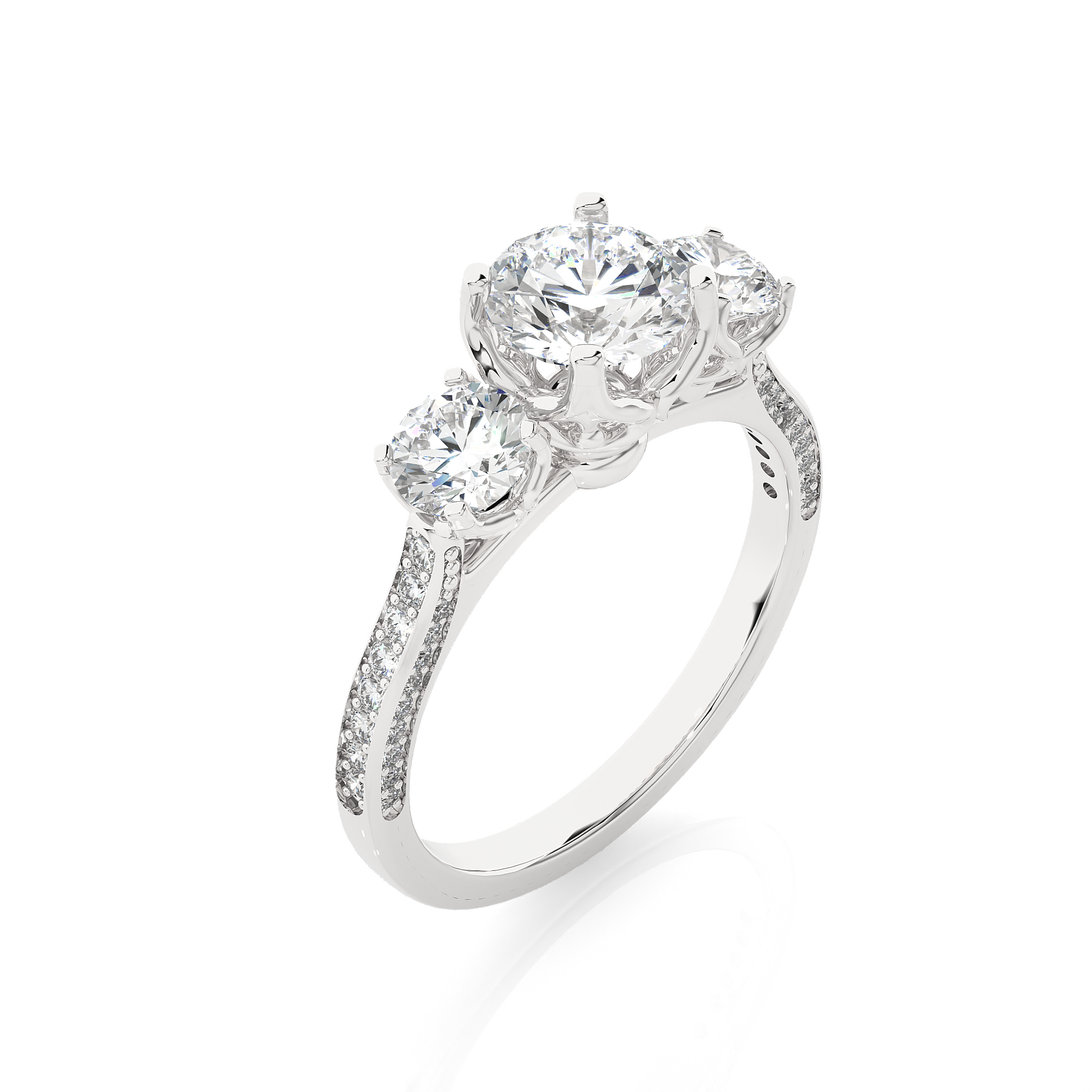 Evergreen Harmony Extra Sparkle Lab Grown Diamond Ring