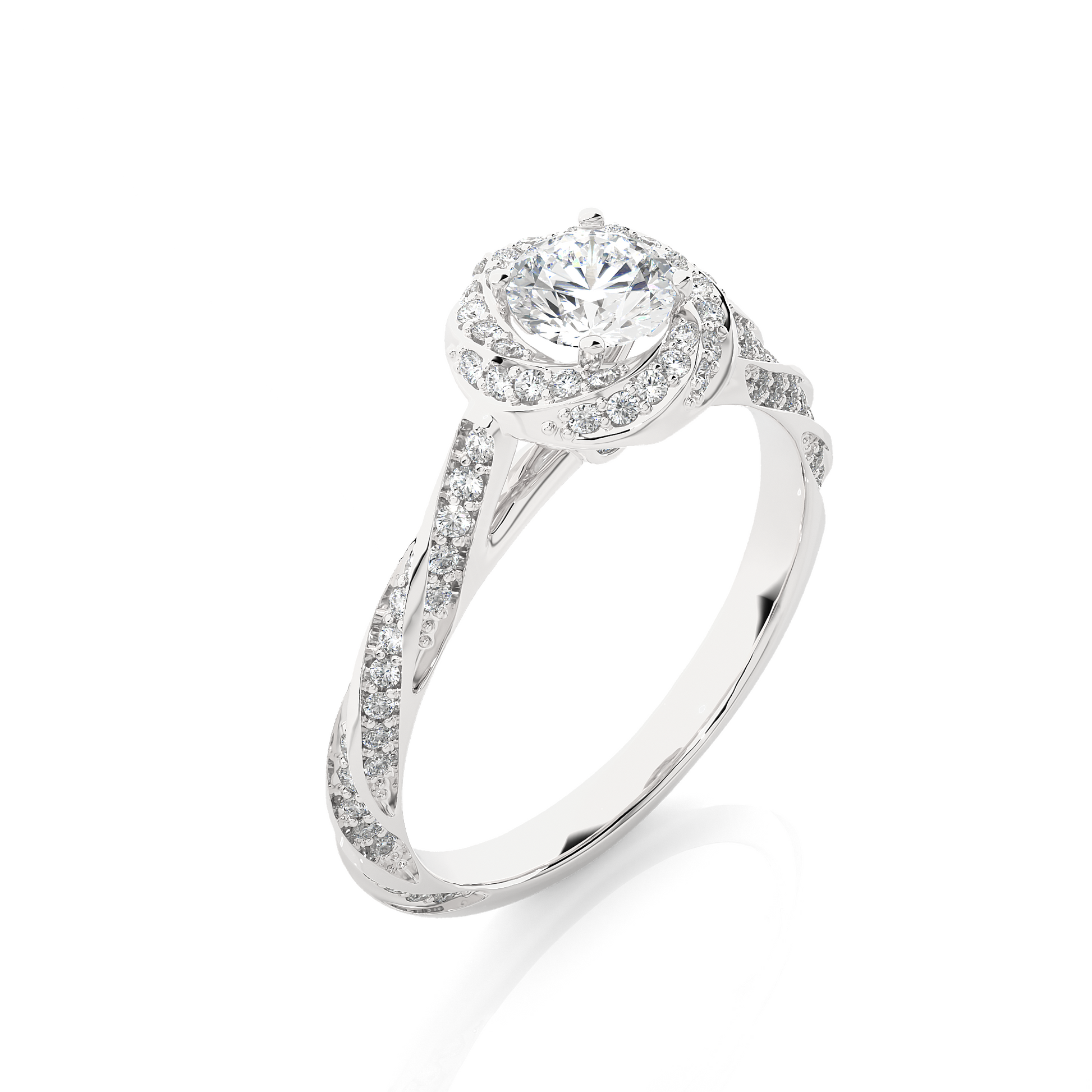 Celestial Bloom Lab Grown Diamond Ring