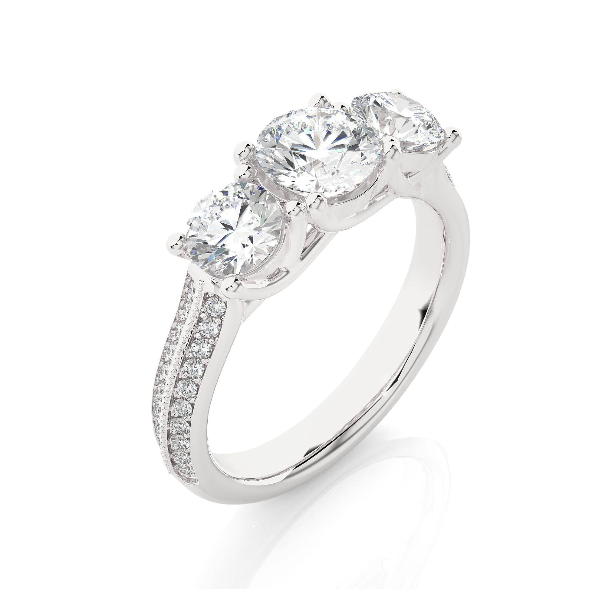 Loyal Harmony Ring - Premium Lab Grown Diamond Ring made with Fine Gold