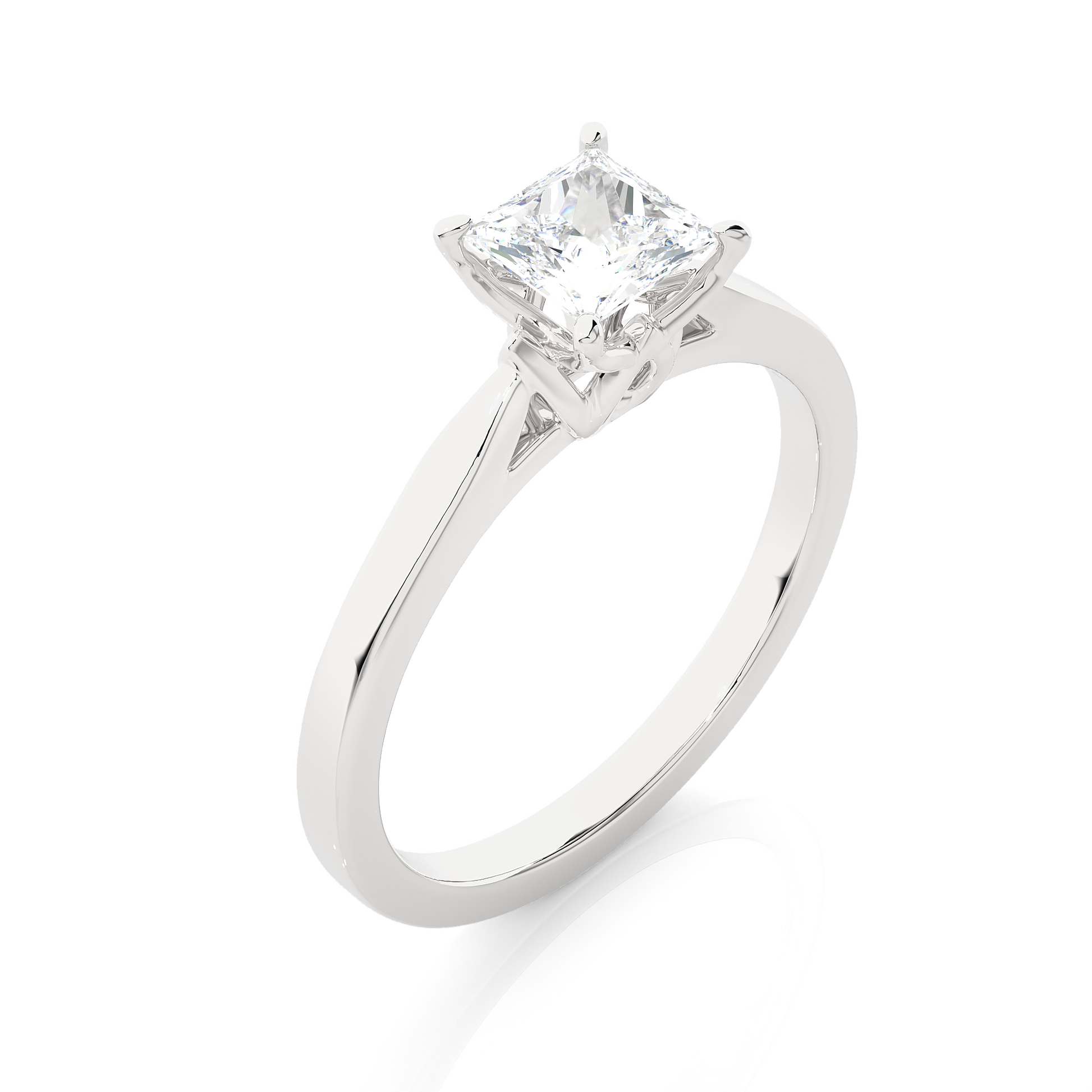 Elegant Princess Diamond Ring – Timeless Beauty with Princess Cut Diamond