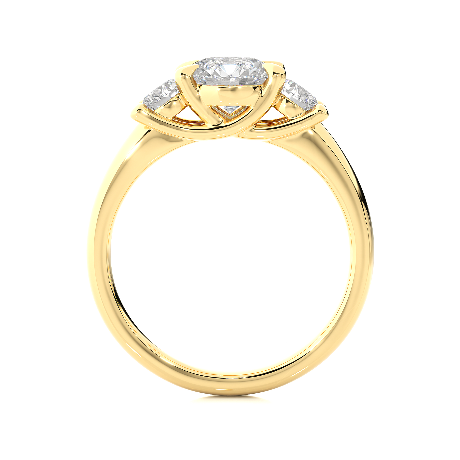 Whispered Vows Lab Grown Diamond Ring - Cherished Love Stories and Anniversaries