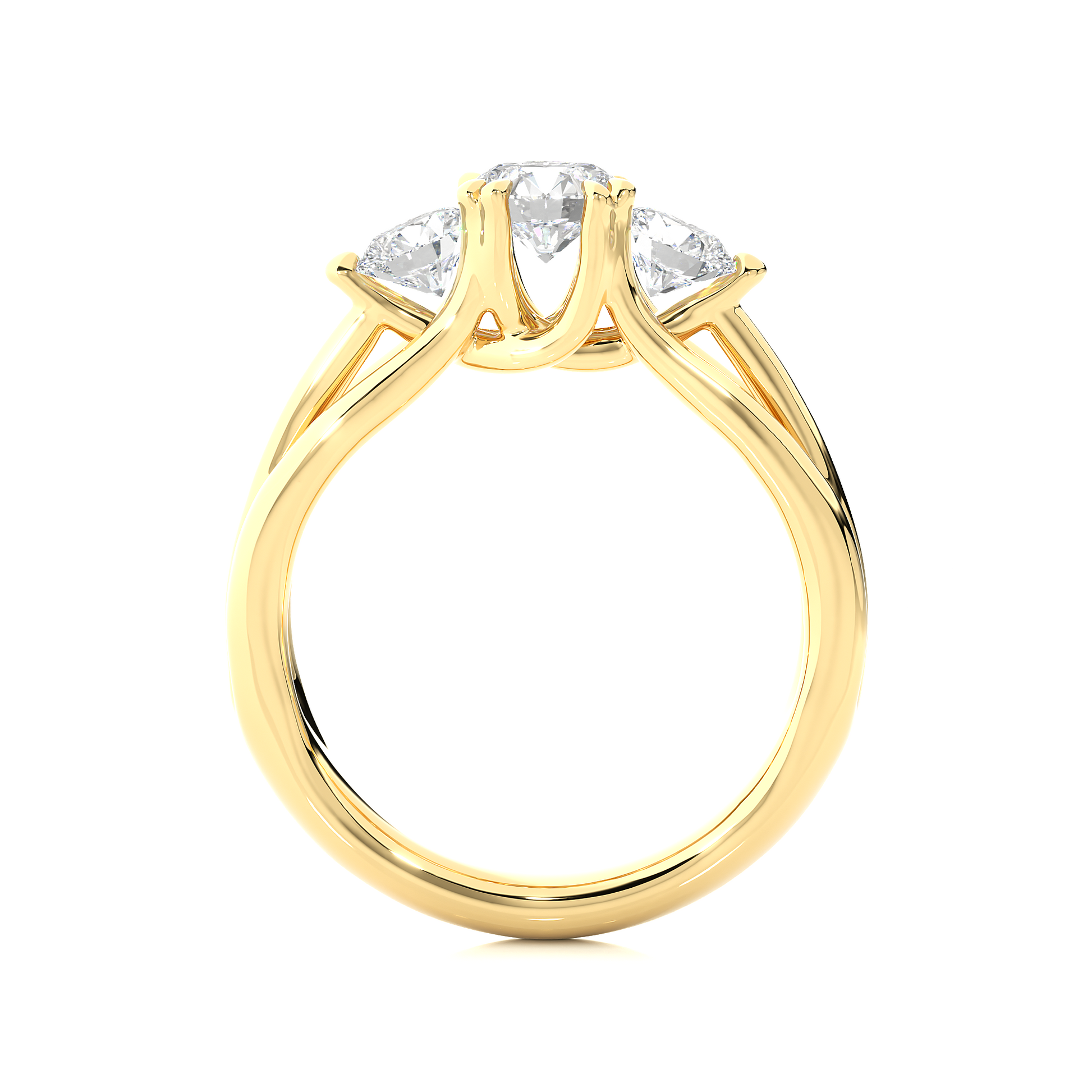 Honorable Vow Ring - Premium Trilogy Lab Grown Diamond Ring