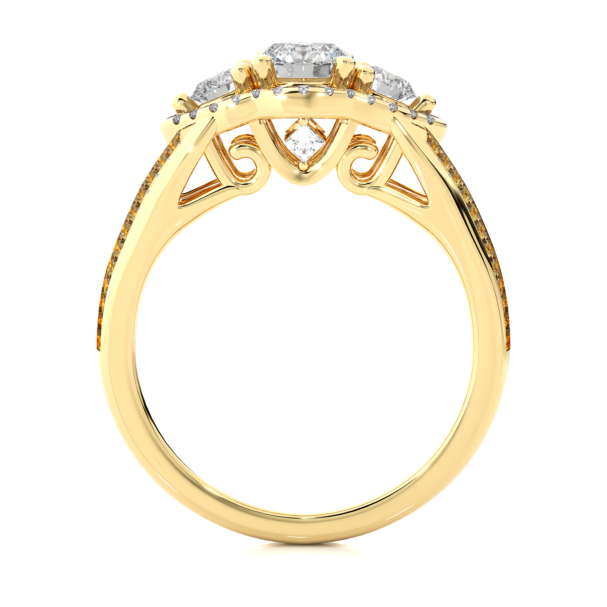 Kinship - Premium Trilogy Lab Grown Diamond Ring for her