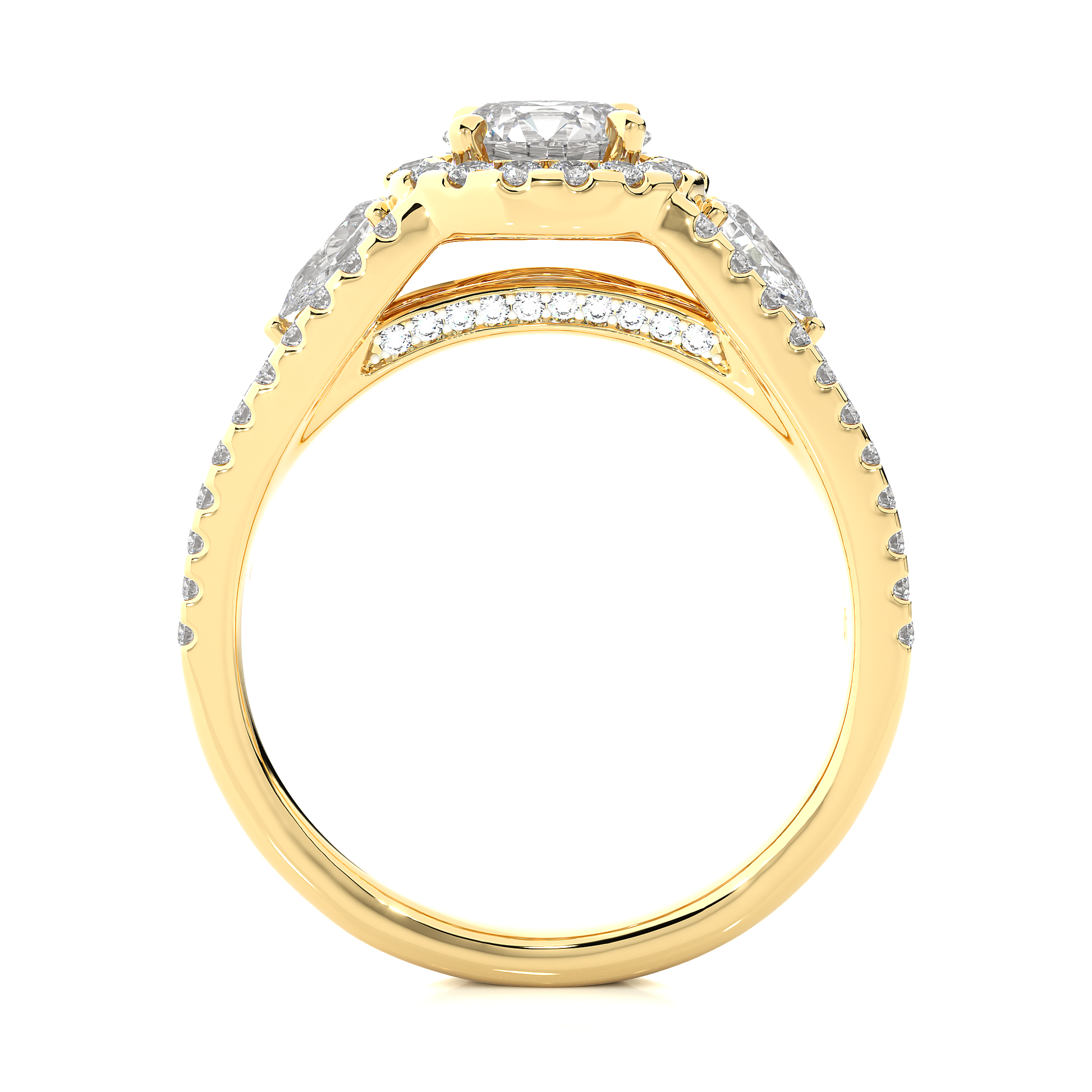 Eternal Kin Ring - Trilogy Lab Grown Diamond Ring