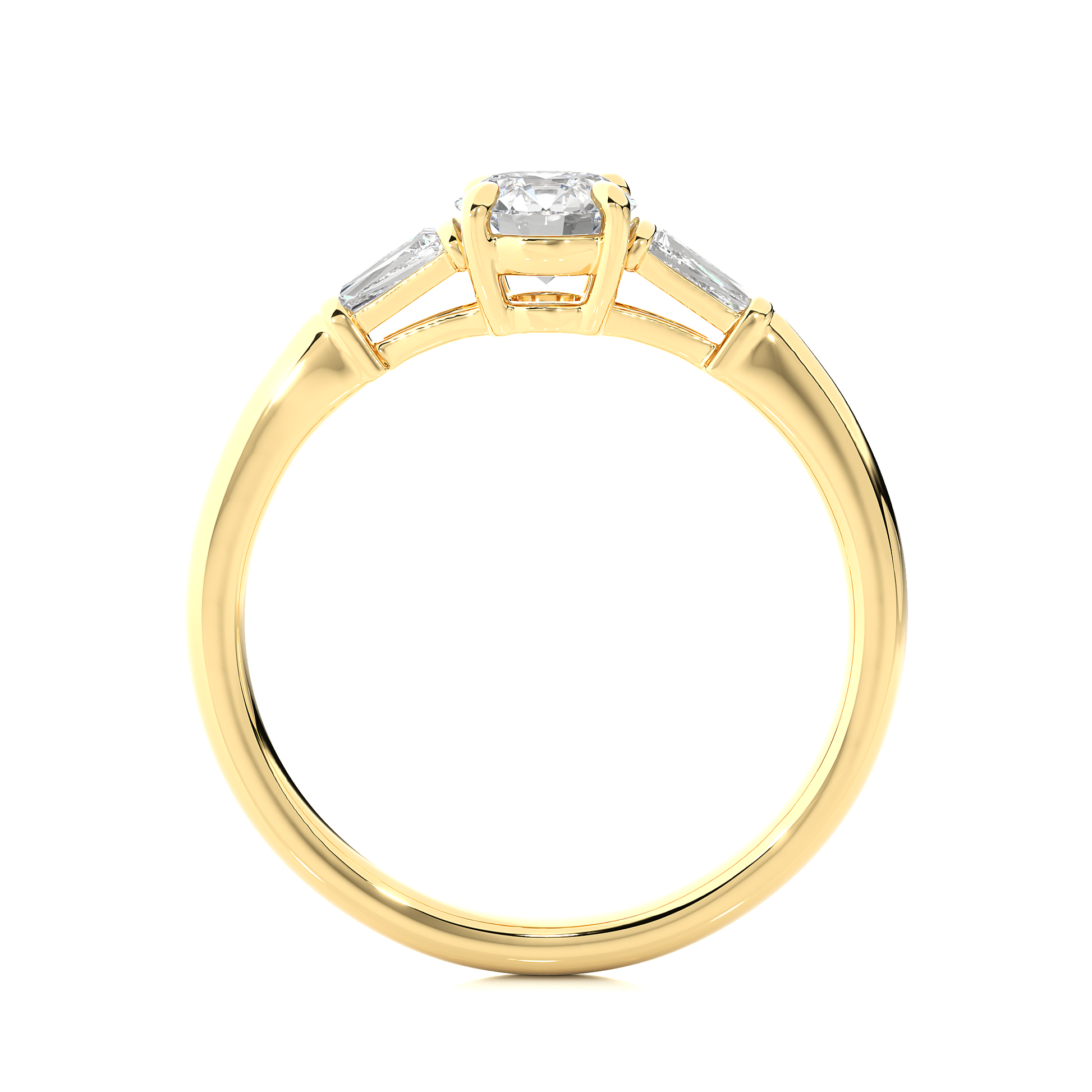 Pure Allegiance Ring Made with Lab Grown Diamonds and Pure Gold
