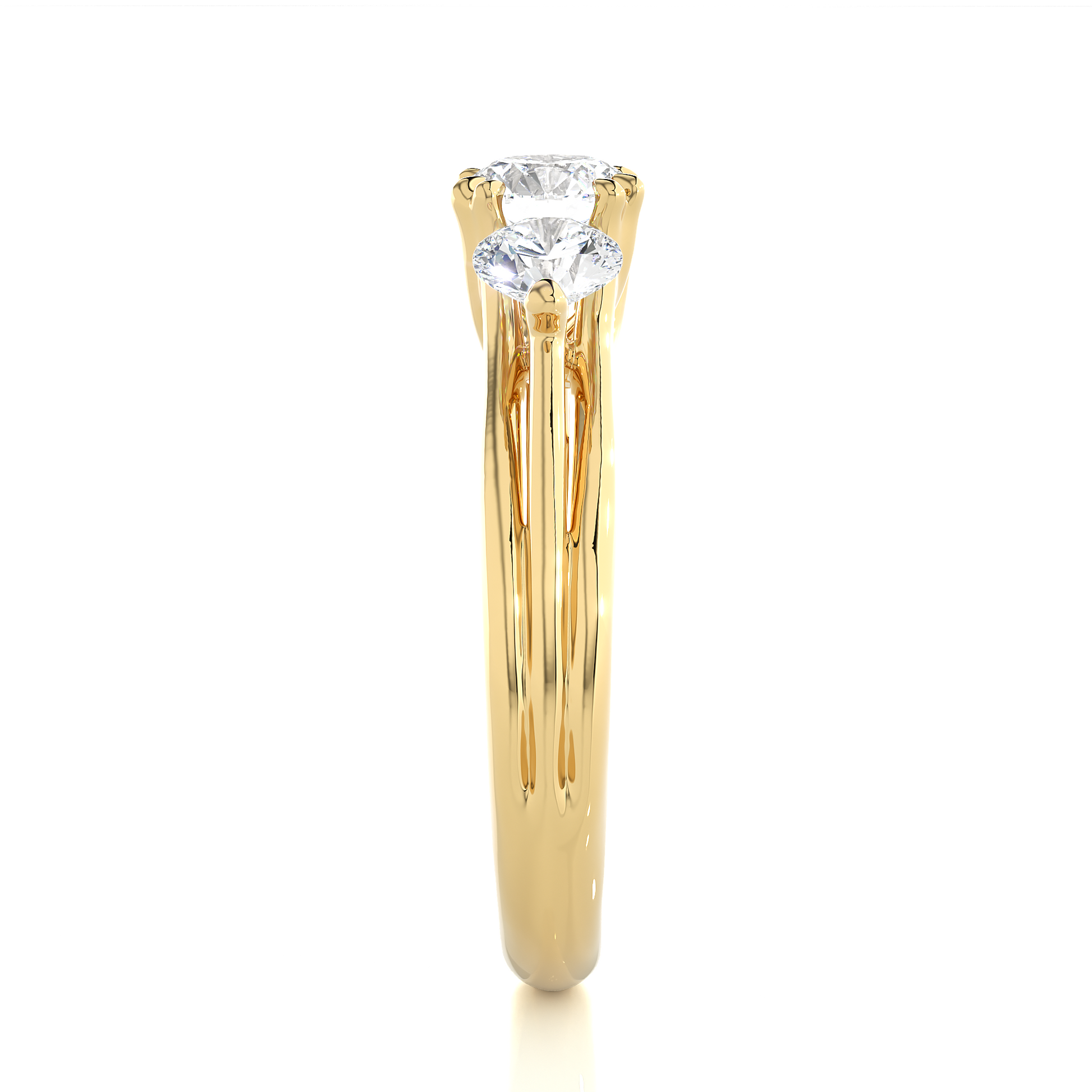 Honorable Vow Ring - Premium Trilogy Lab Grown Diamond Ring