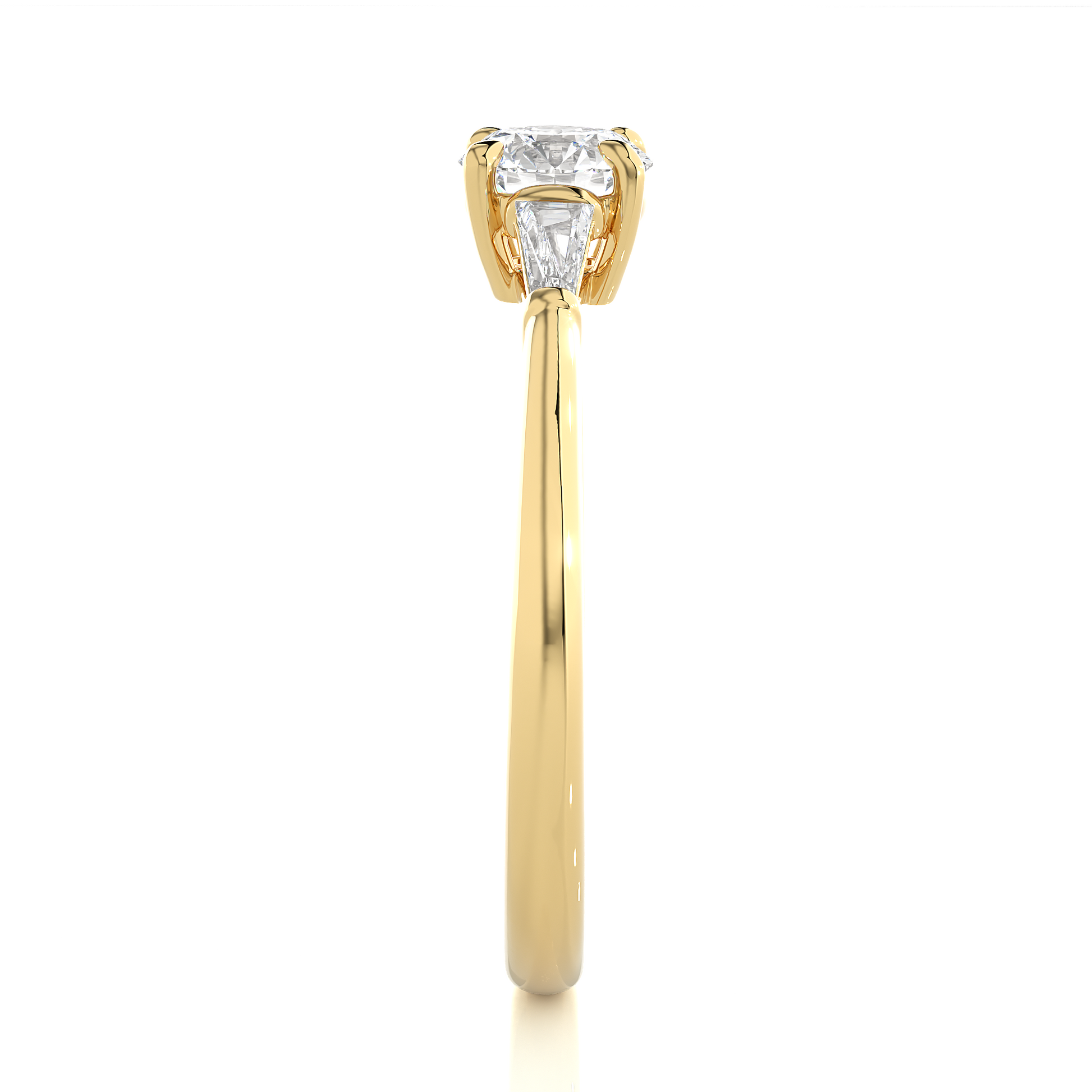 Pure Allegiance Ring Made with Lab Grown Diamonds and Pure Gold