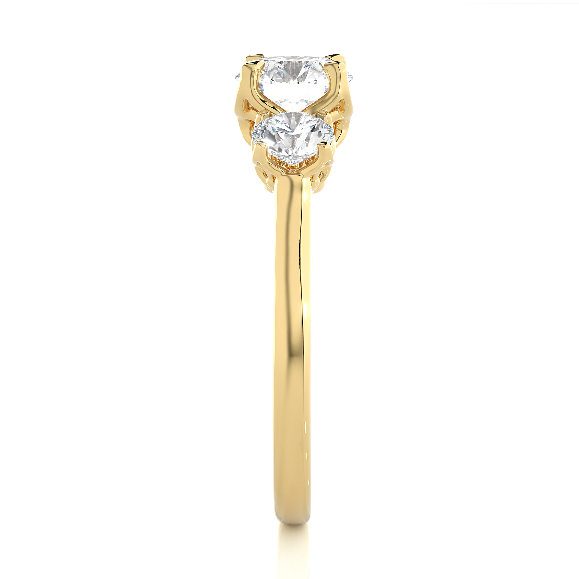 Lifelong Vows and Love Ring made with Gold and Lab Grown Diamonds