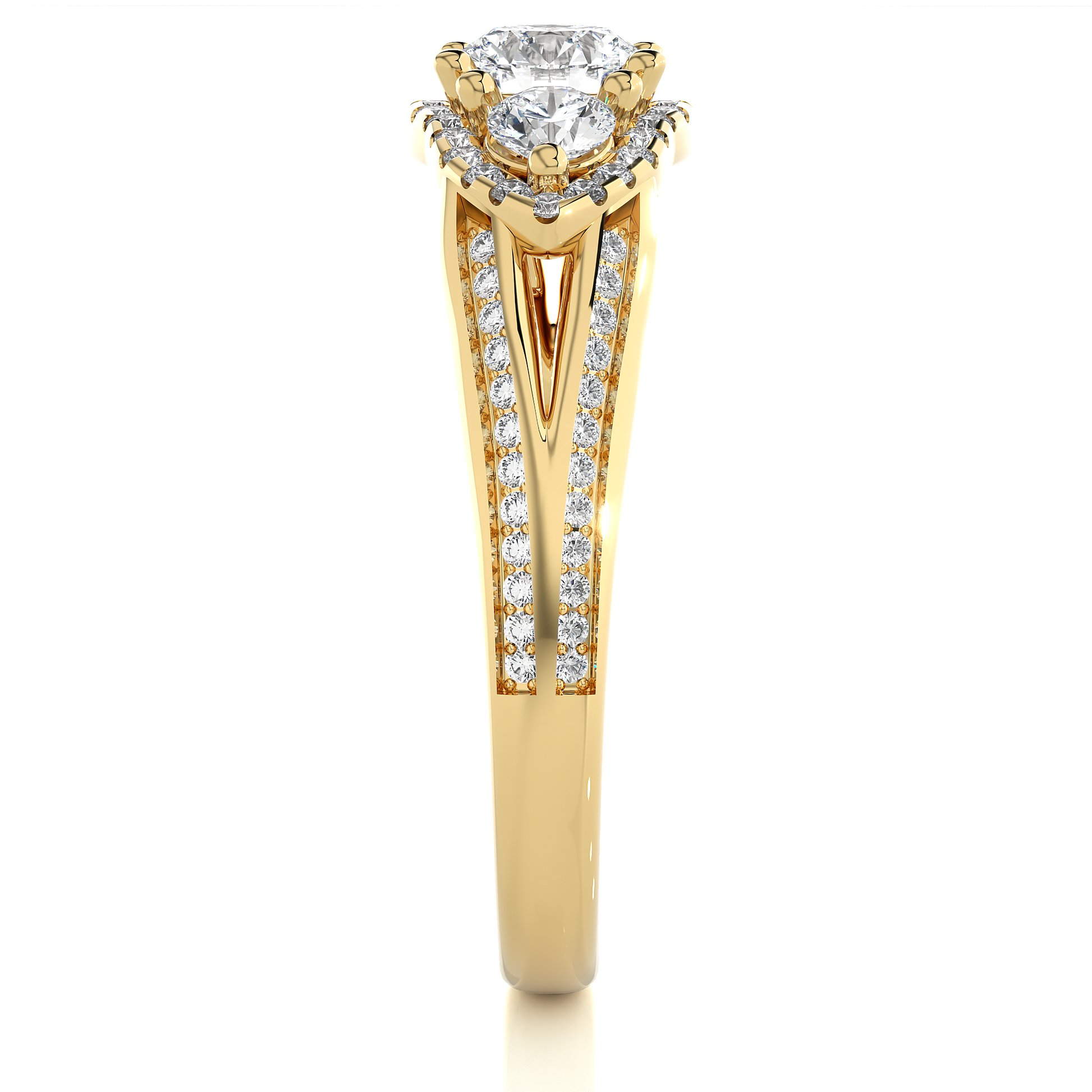 Kinship - Premium Trilogy Lab Grown Diamond Ring for her
