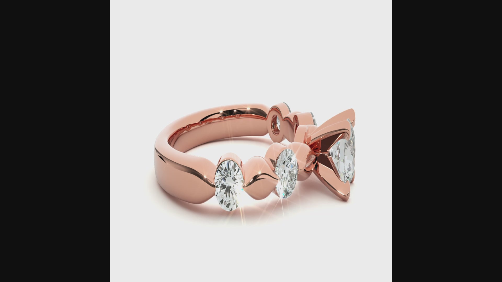 0.4+0.49 Ct Round Diamond Ring