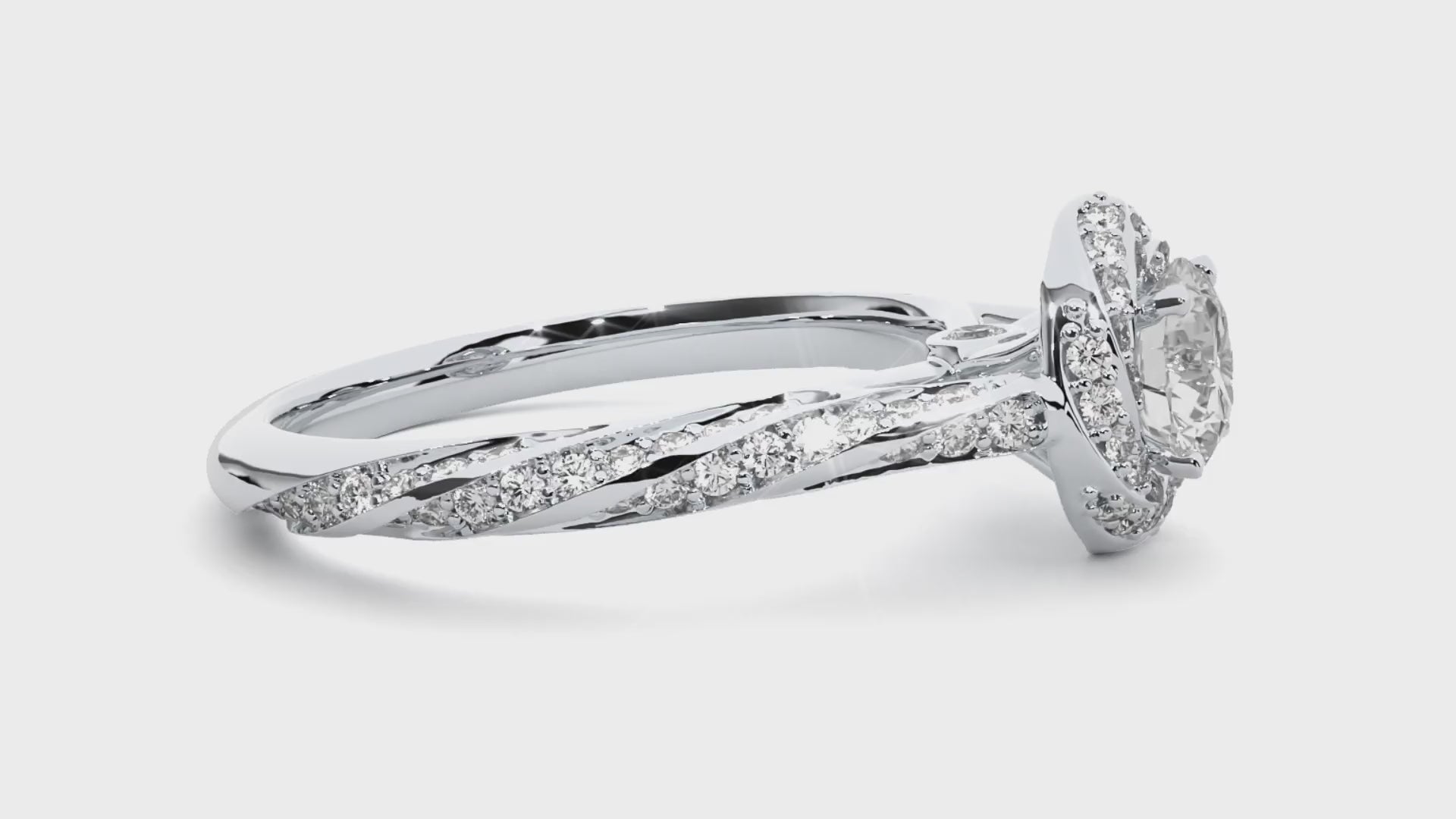 Celestial Bloom Lab Grown Diamond Ring