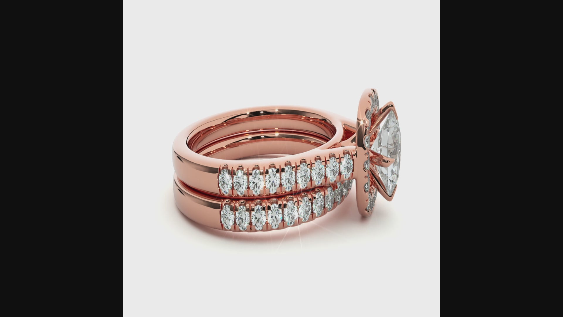 0.8+0.50 Ct Round Diamond Ring