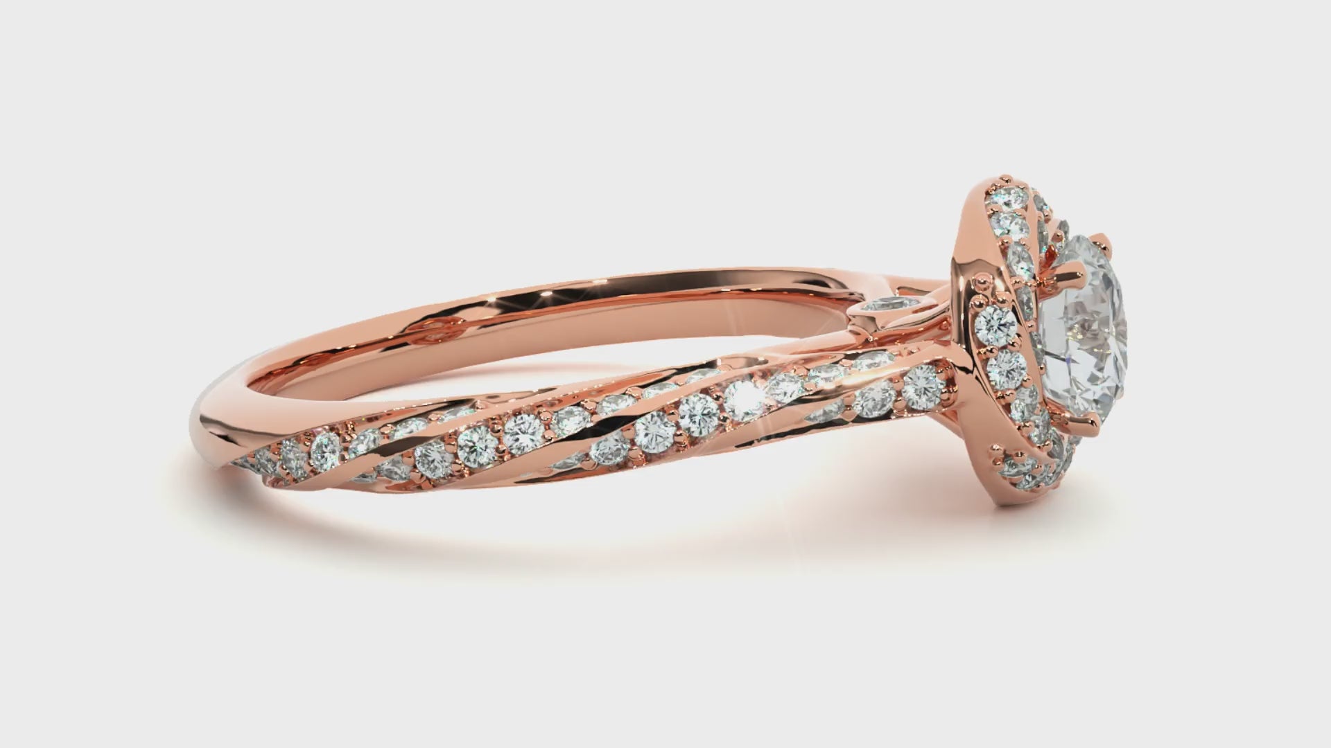 Celestial Bloom Lab Grown Diamond Ring