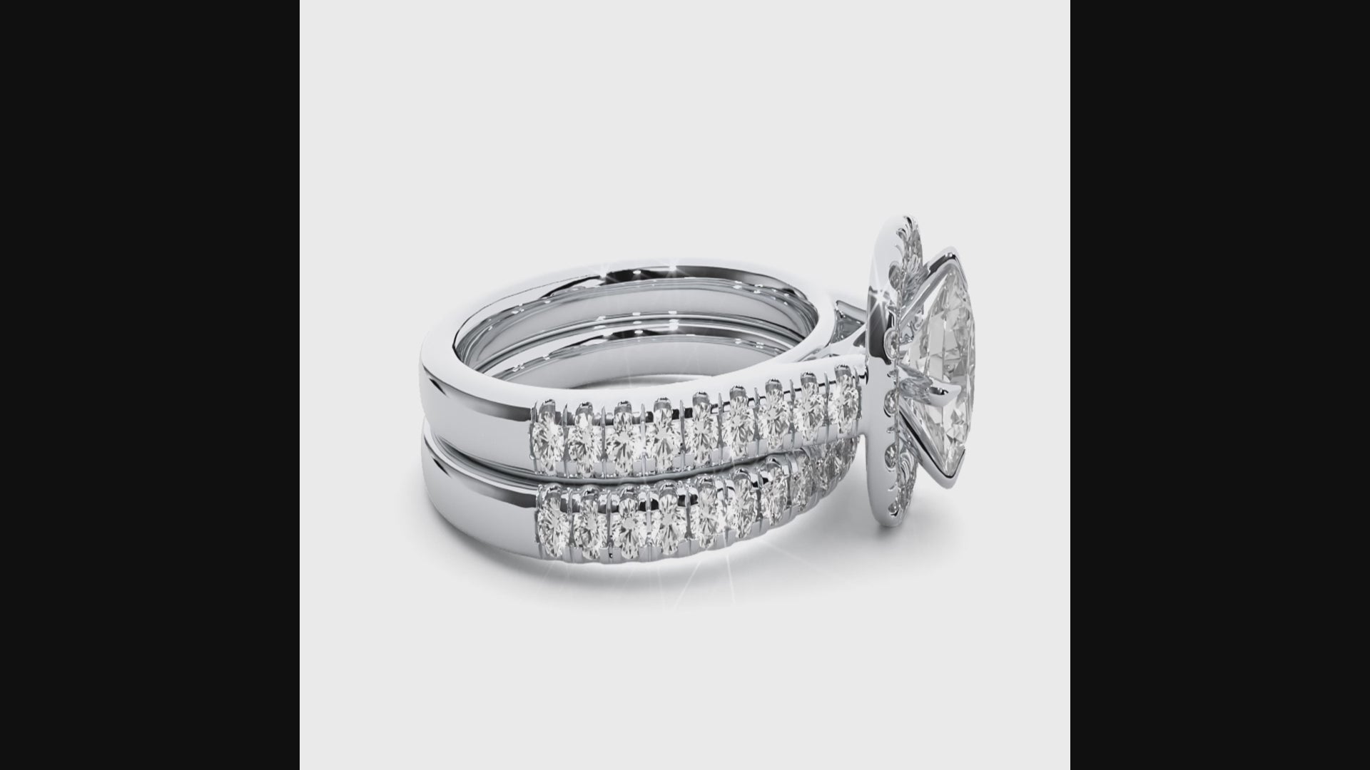 0.8+0.50 Ct Round Diamond Ring
