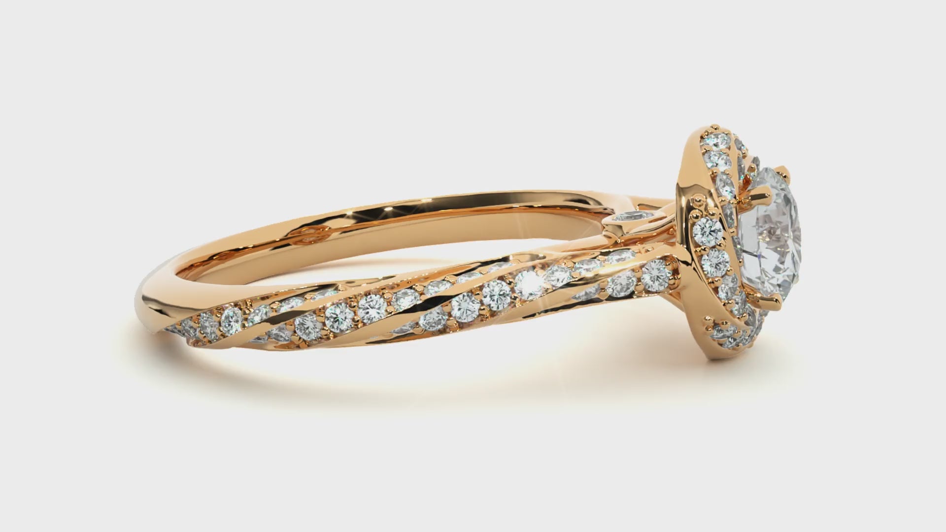 Celestial Bloom Lab Grown Diamond Ring