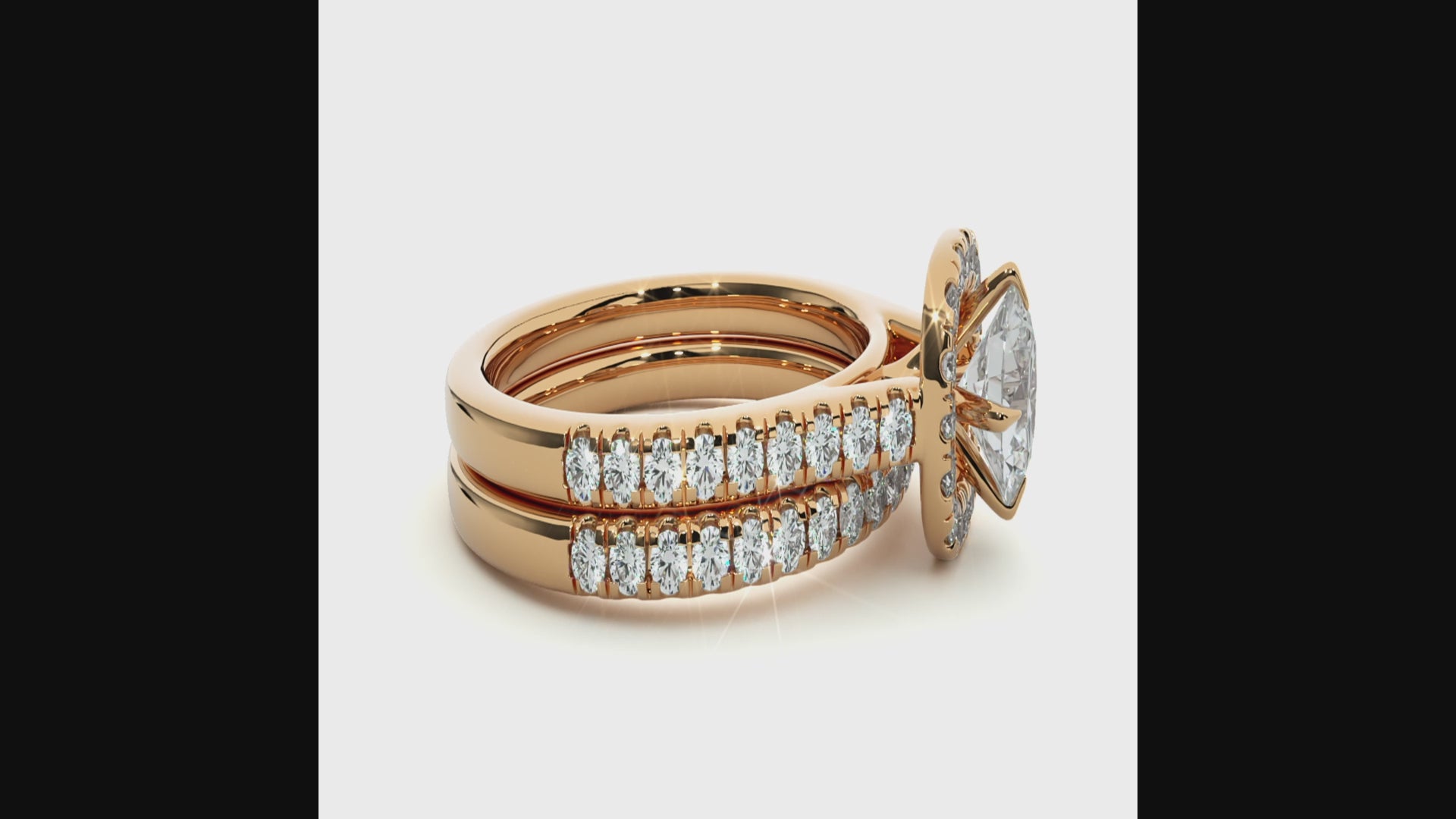 0.8+0.50 Ct Round Diamond Ring